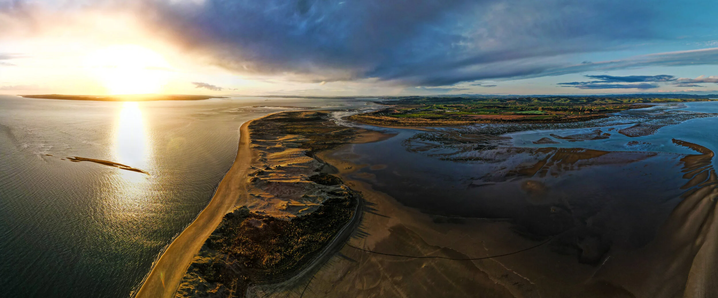 Manukapua looking North