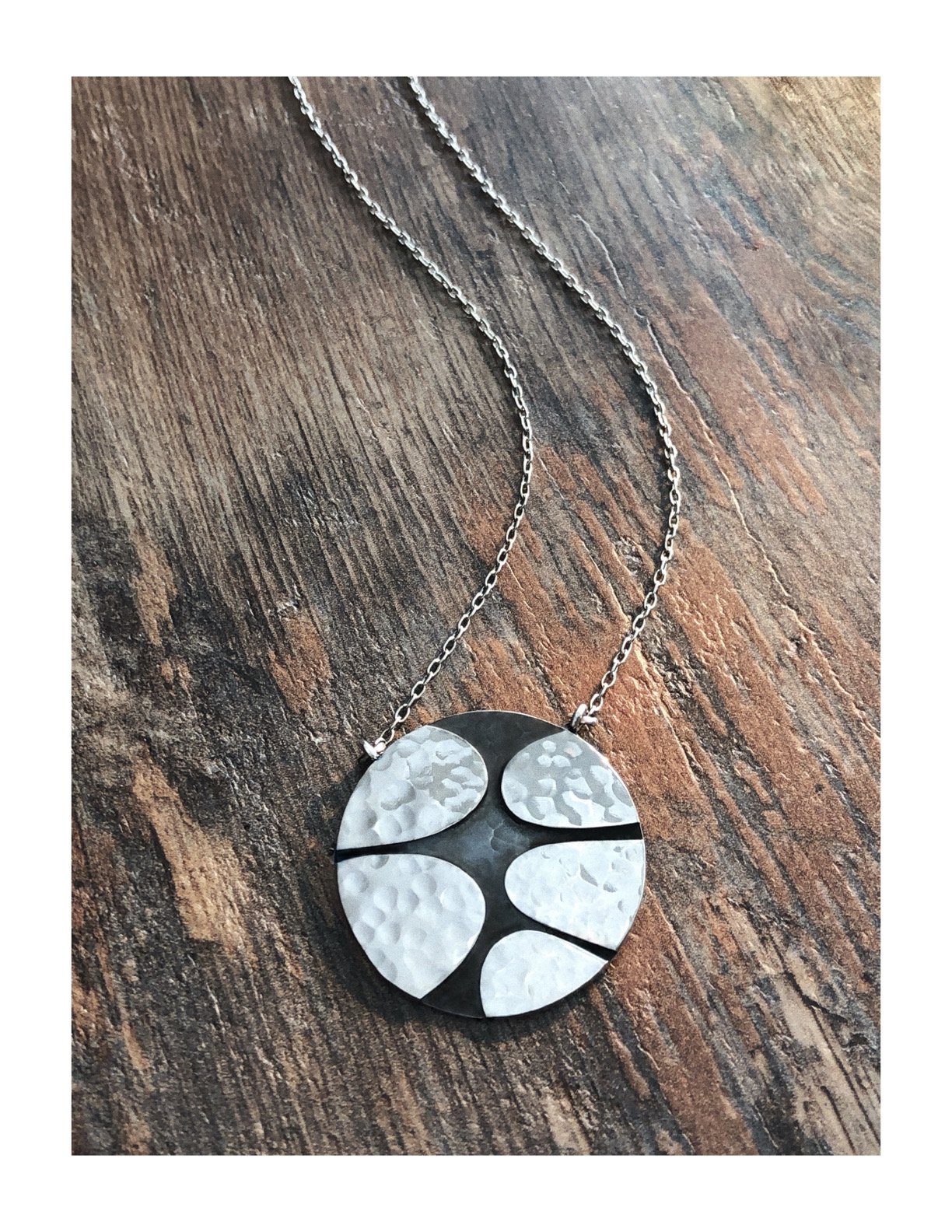 Cairn Disc Pendant