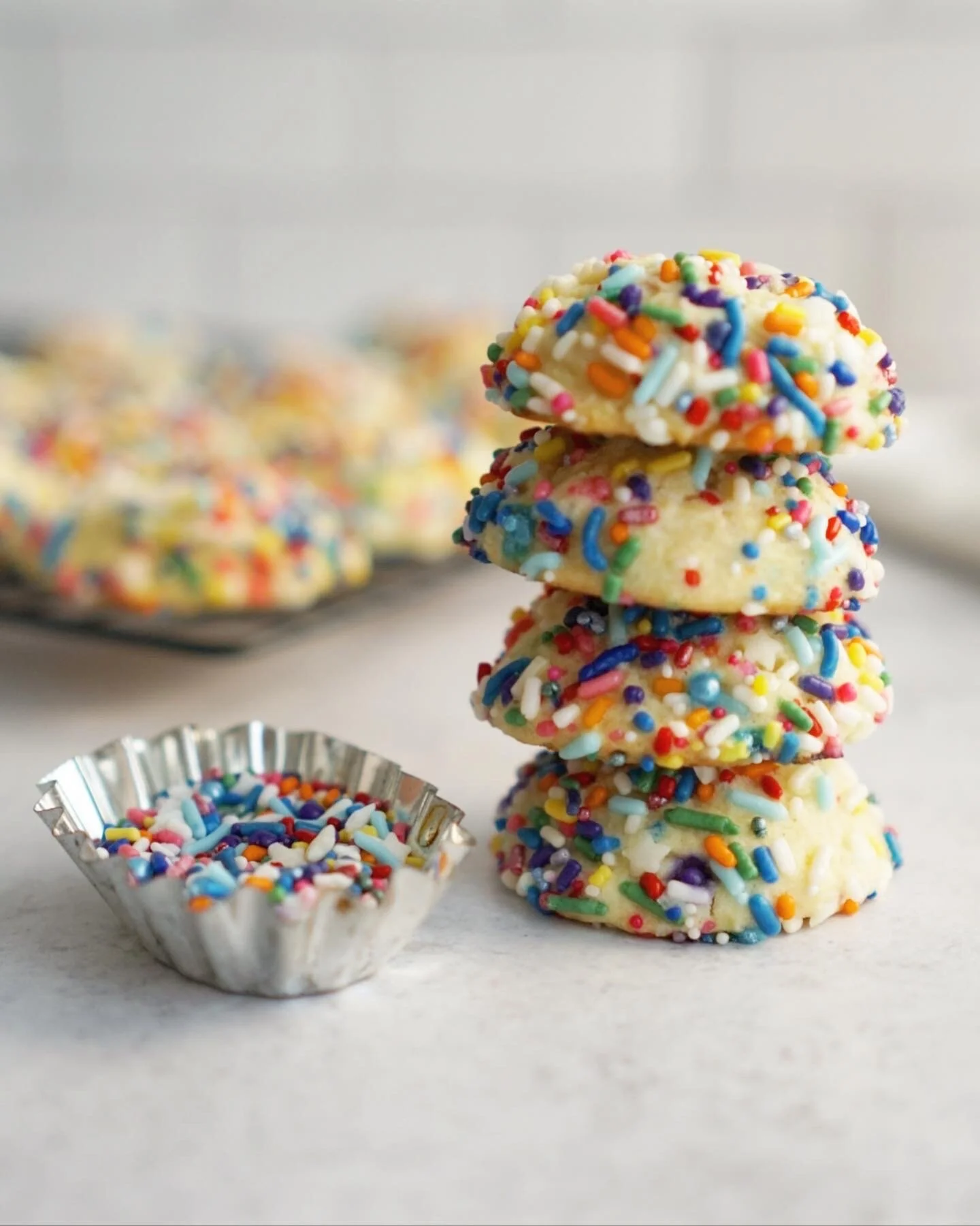 Cup of Ambition Easy Sprinkle Cookies