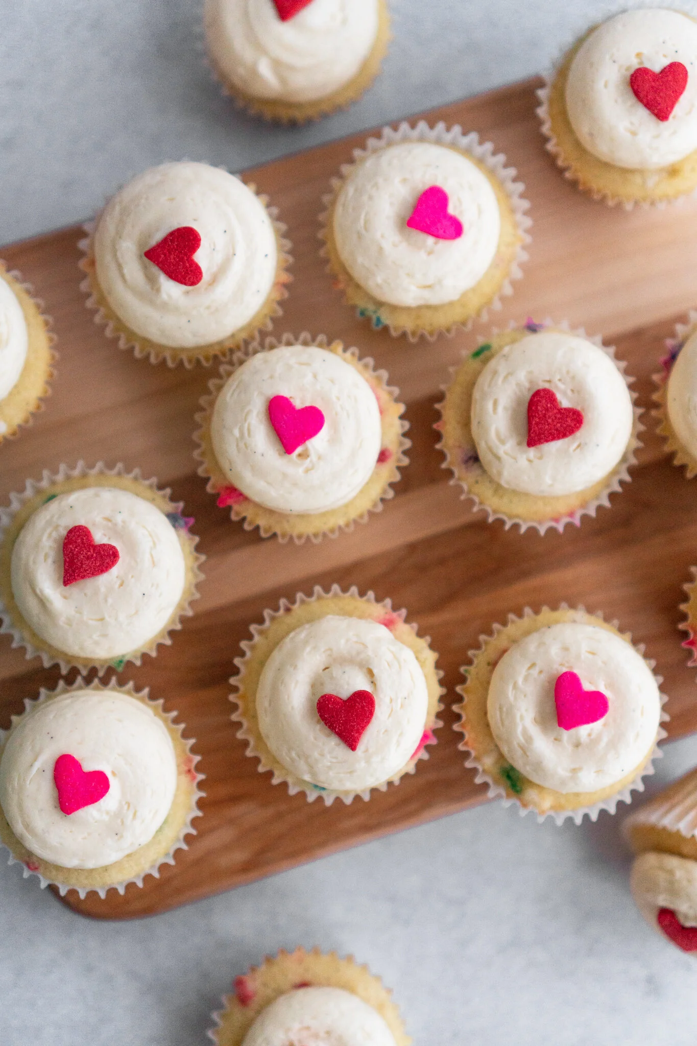 Mini Funfetti Cupcakes