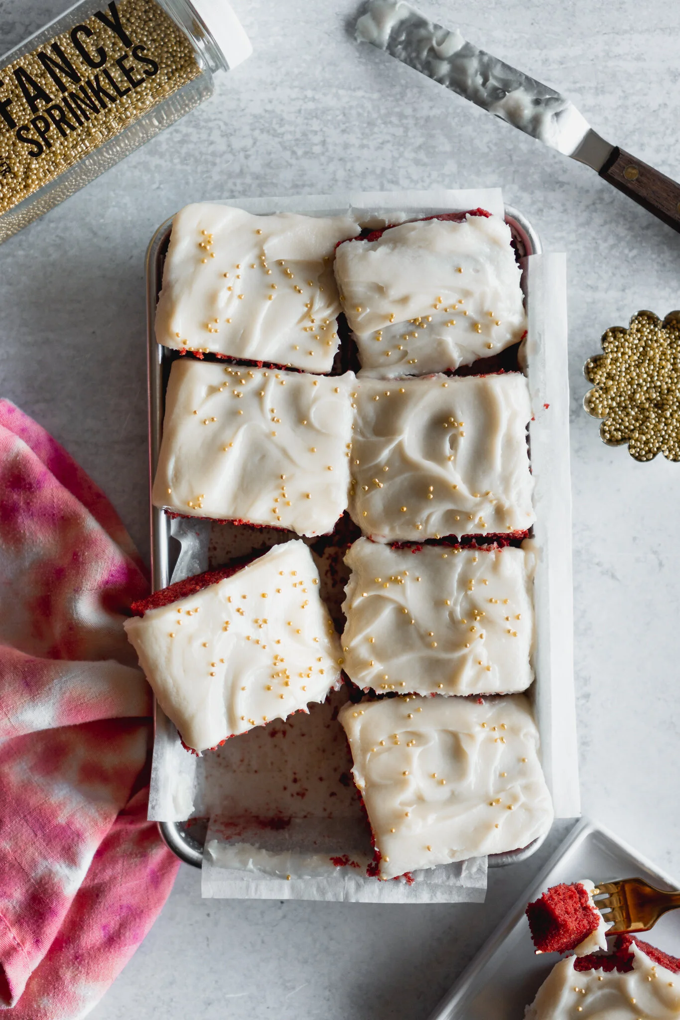 Small Batch Red Velvet Cake with Cream Cheese Frosting