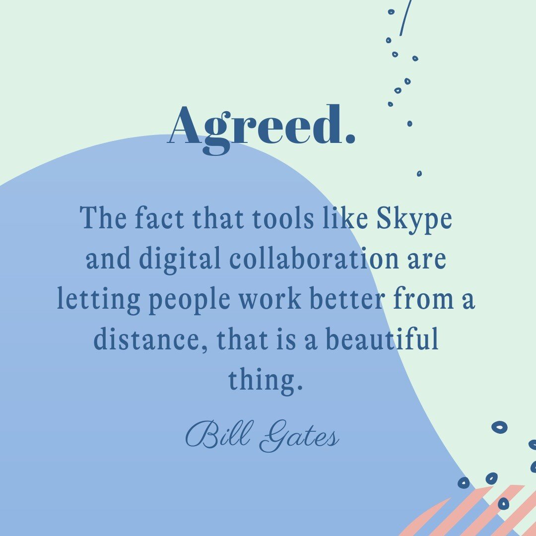 We agree wholeheartedly.  Distance work is a beautiful thing!⁠
.⁠
#remotework #remoteworking #workingremote #locationindependence #laptoplifestyle