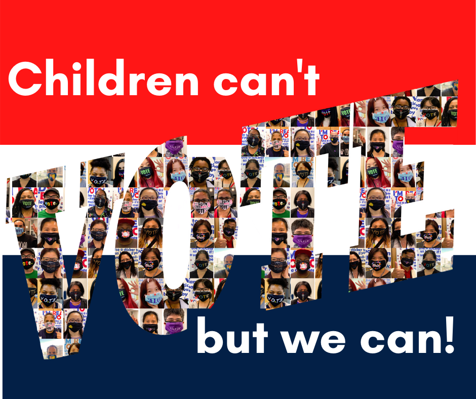 Raising our Voices and VOTING!