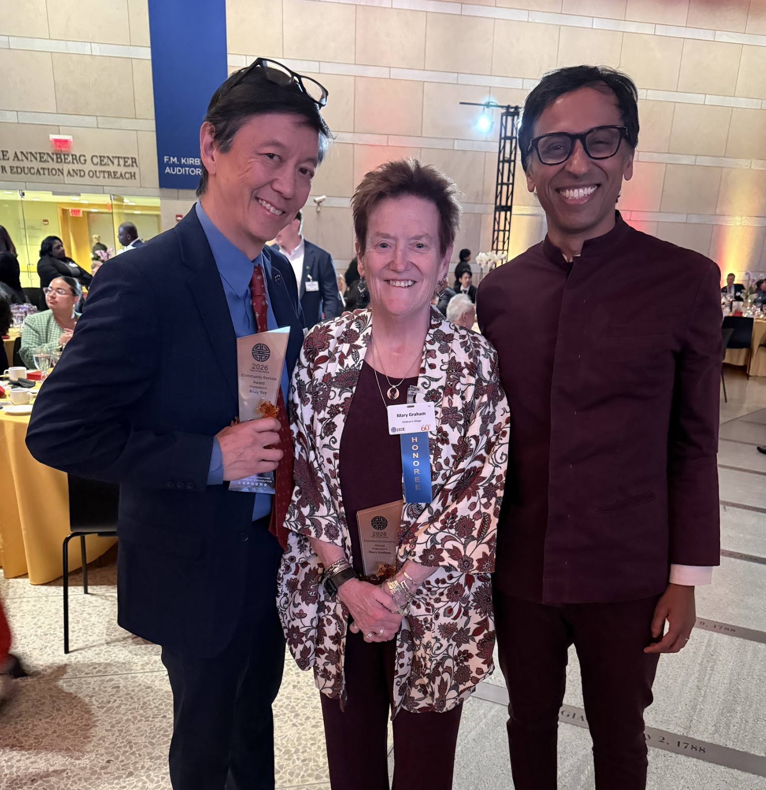 Executive Director, Mary Graham, honored with Community Service Award by the Philadelphia Chinatown Development Corporation