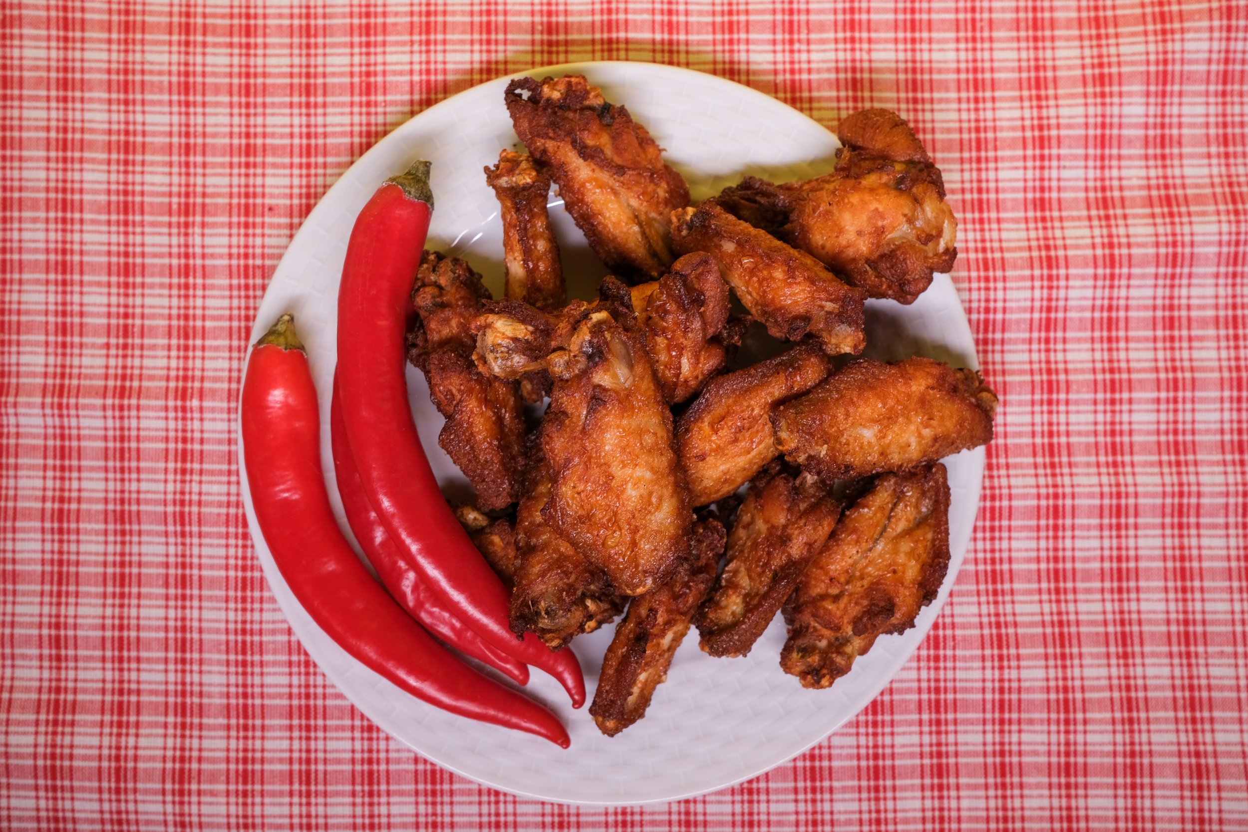 Triple-Baked Honey BBQ Chicken Wings