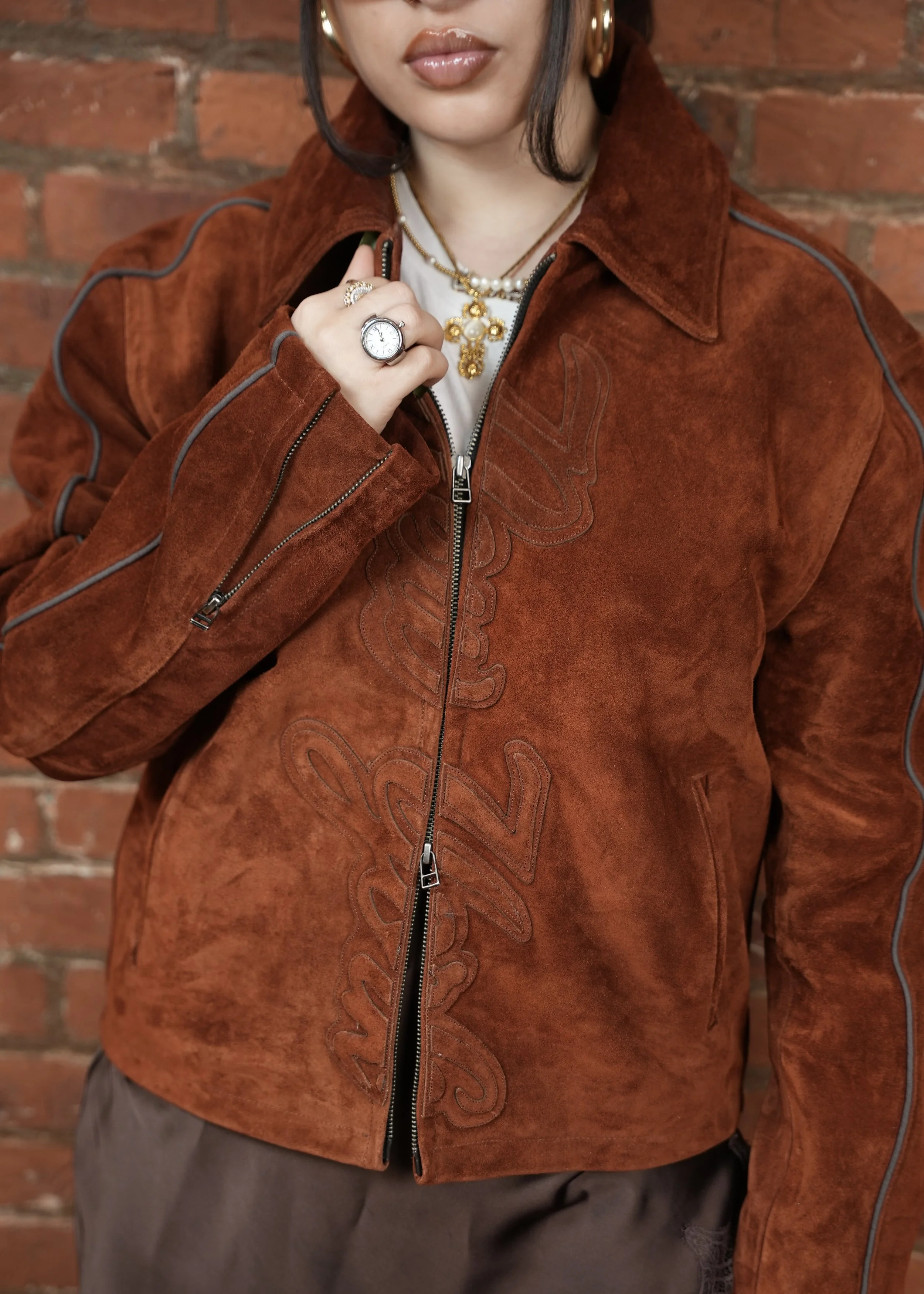 City Is Mine - Suede Jacket (Sunset)