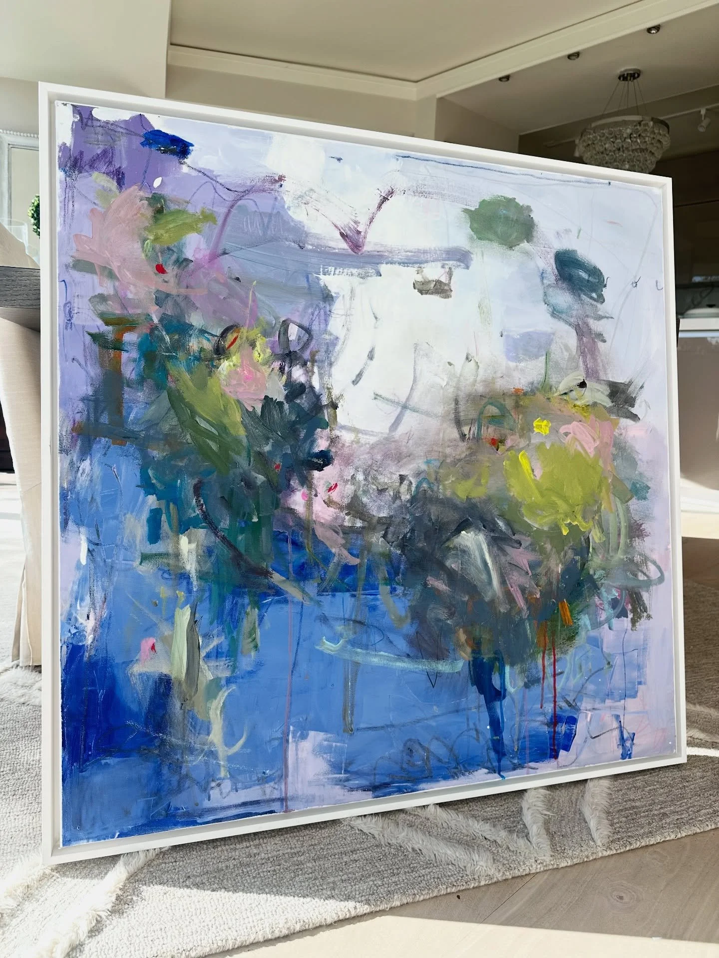 Finished this one last night&hellip; 

Reflections 
36&rdquo; x 36&rdquo;