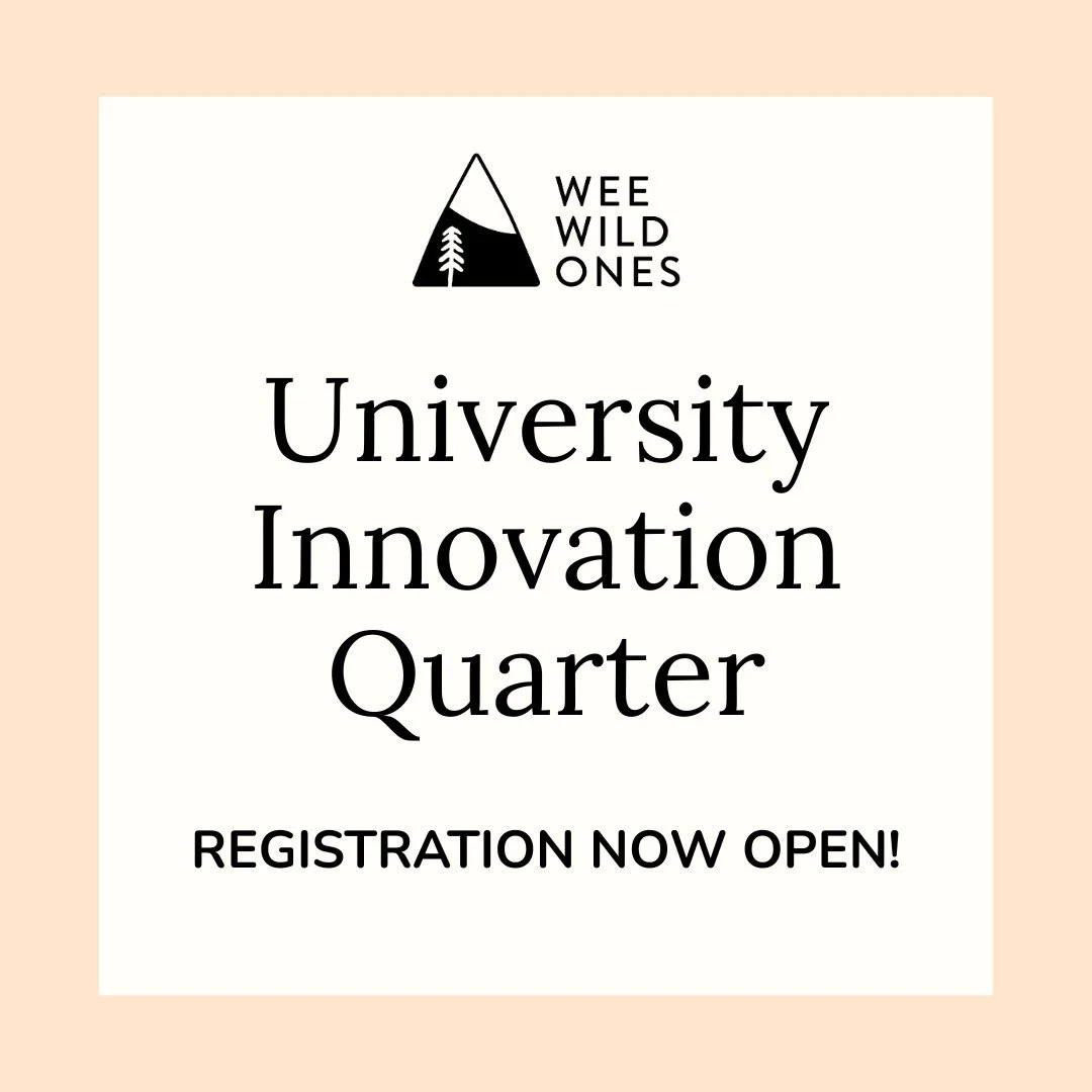 Have you heard? Wee Wild Ones is heading into Calgary's University Innovation Quarter! 

With a projected opening date of September 2025, registration for available spaces is now open - so if you've been waiting for a spot, now's your chance! 

Swipe