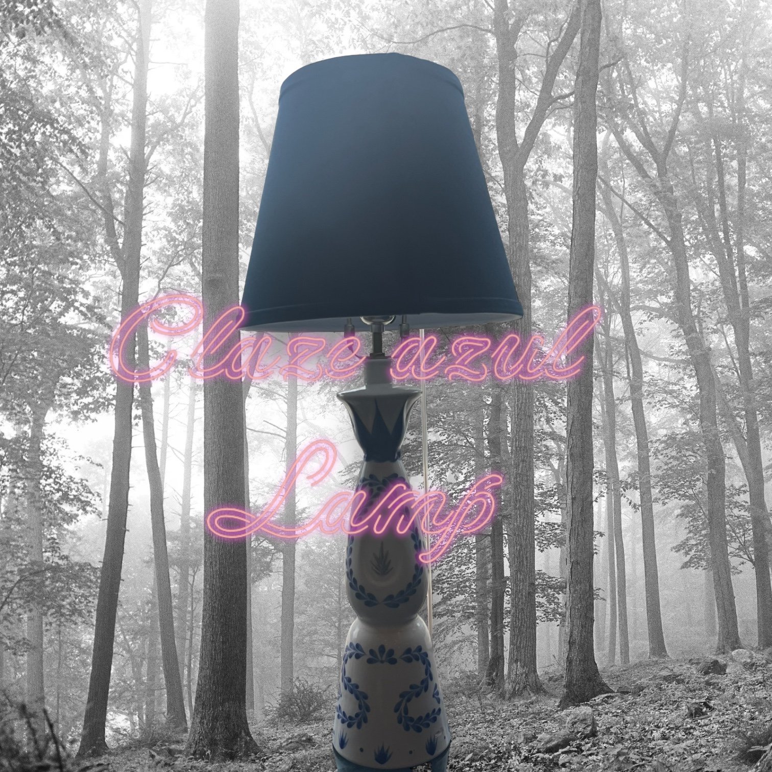 Claze azul lamp