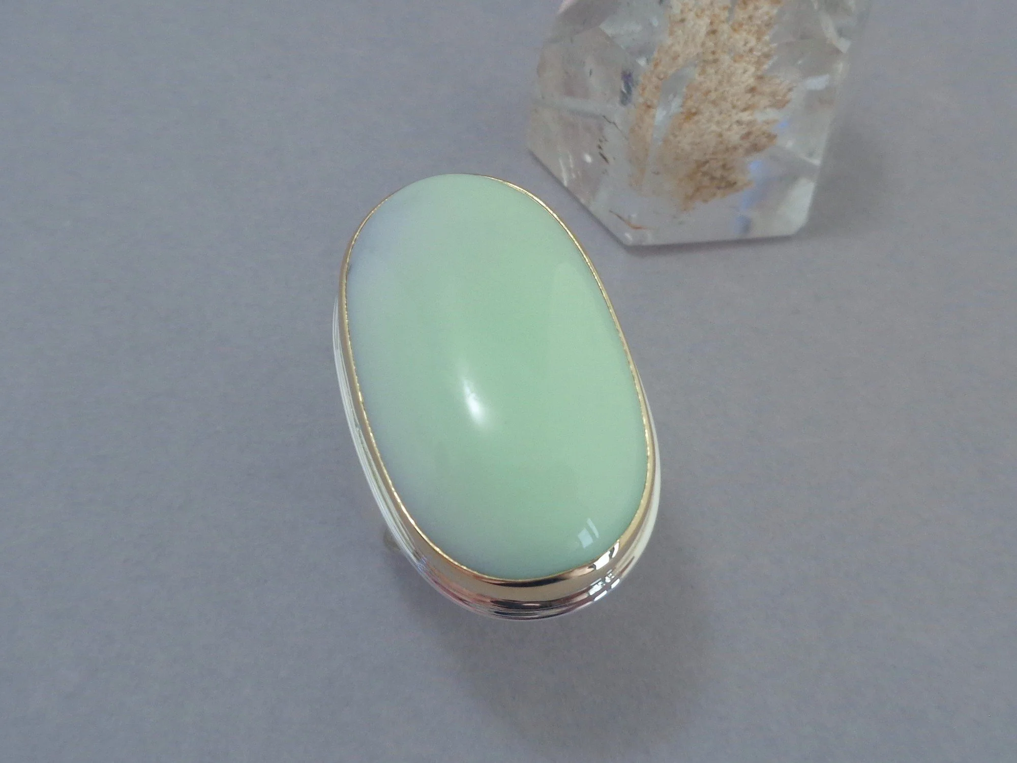gold and silver ring with citron chrysoprase xx.jpg