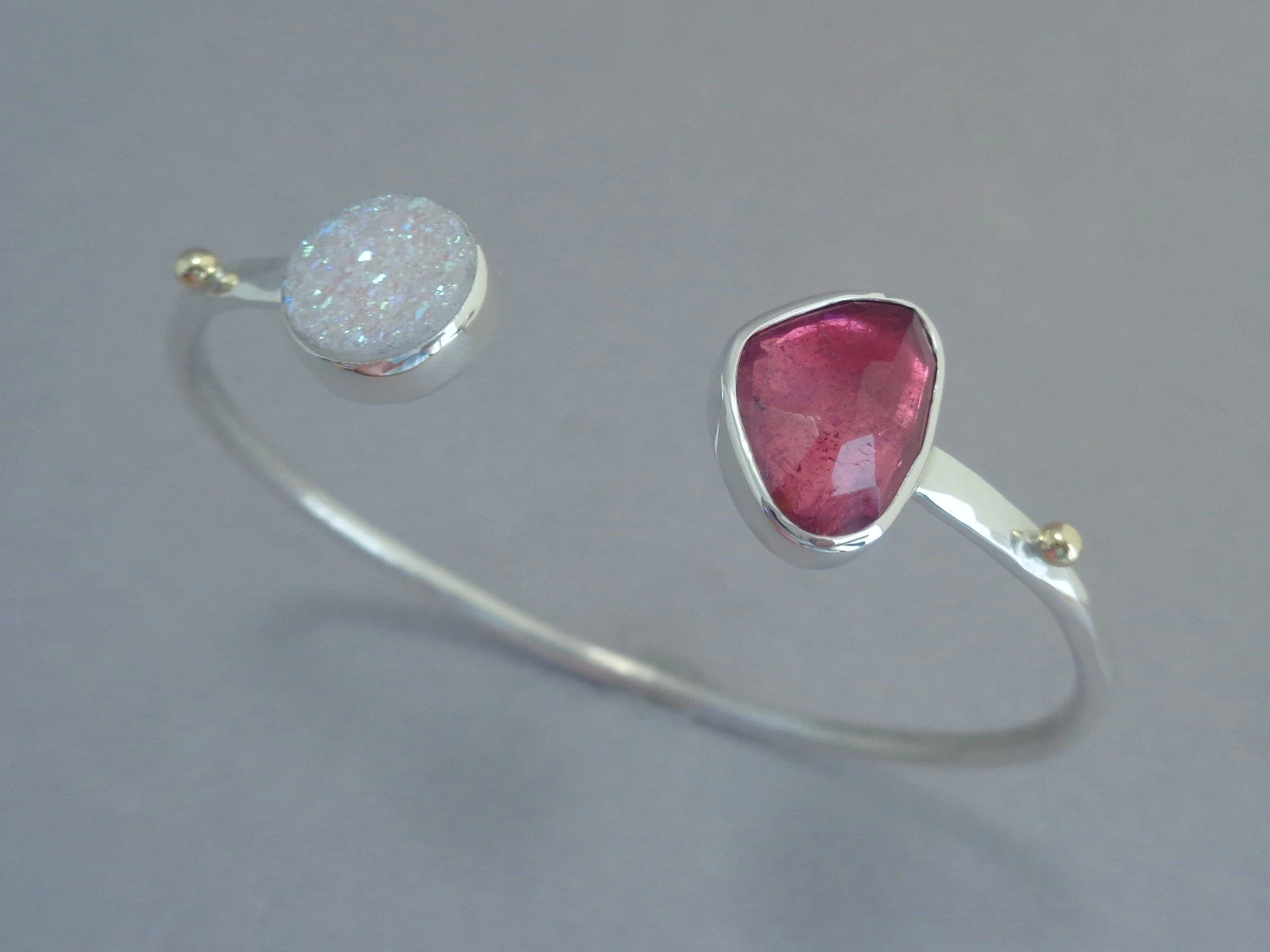 white druzy and pink tourmaline cuff x.jpg