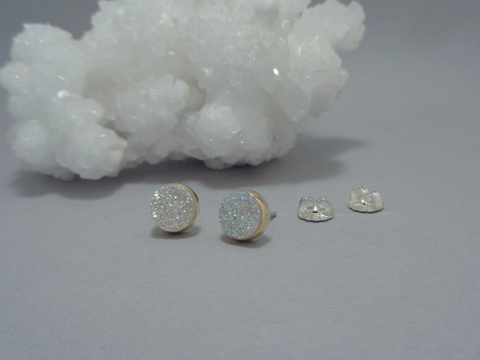 sparkly druzy post earrings x.jpg