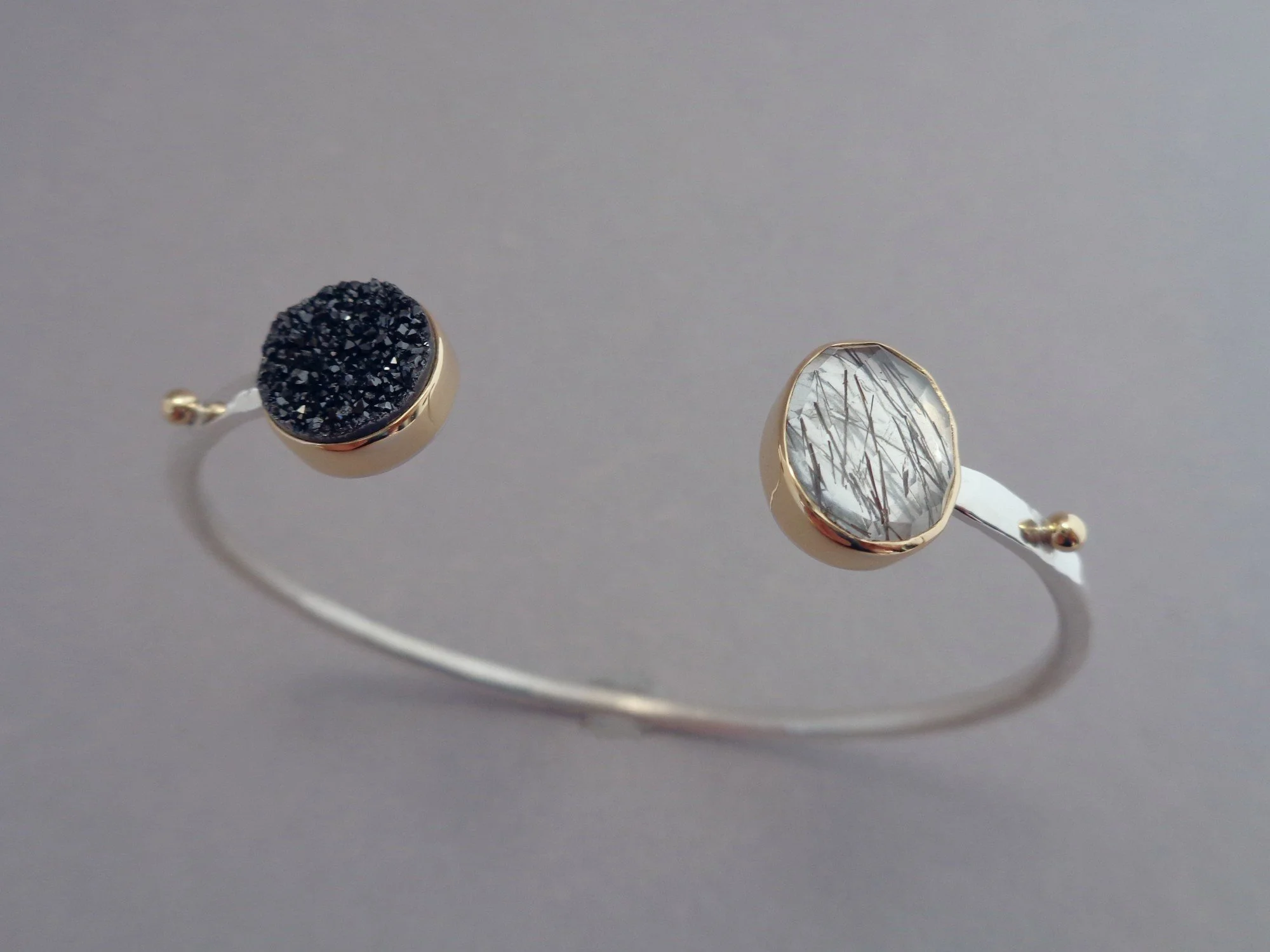 black druzy and tourmalated quartz cuff x.jpg