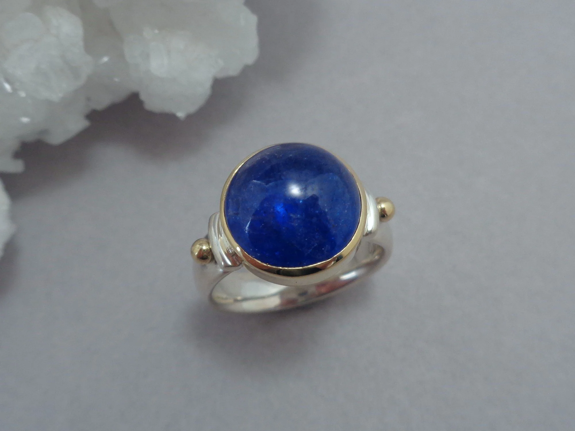 tanzanite in gold and silver x.jpg