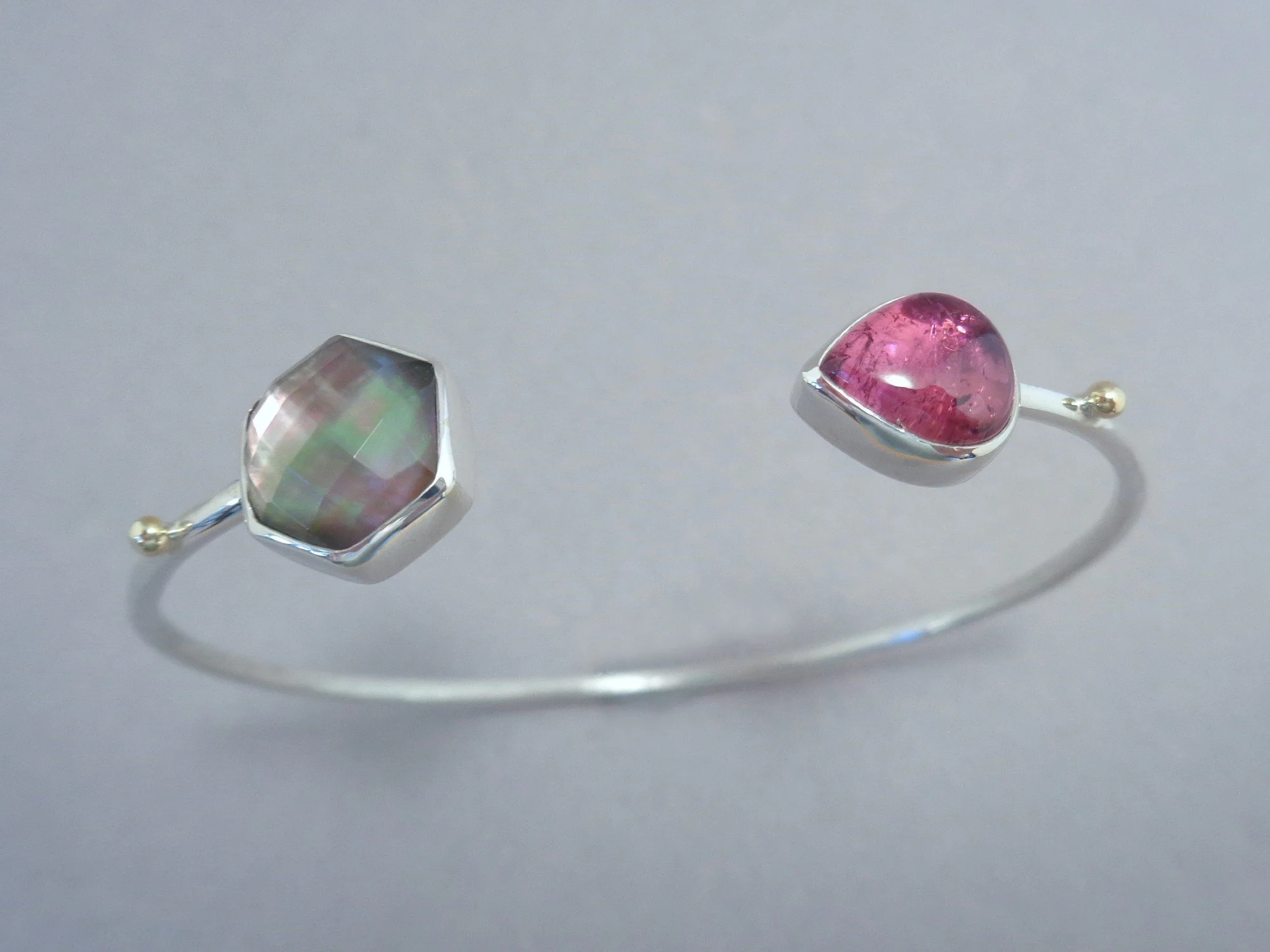 black MOP and pink tourmaline bracelet x.jpg