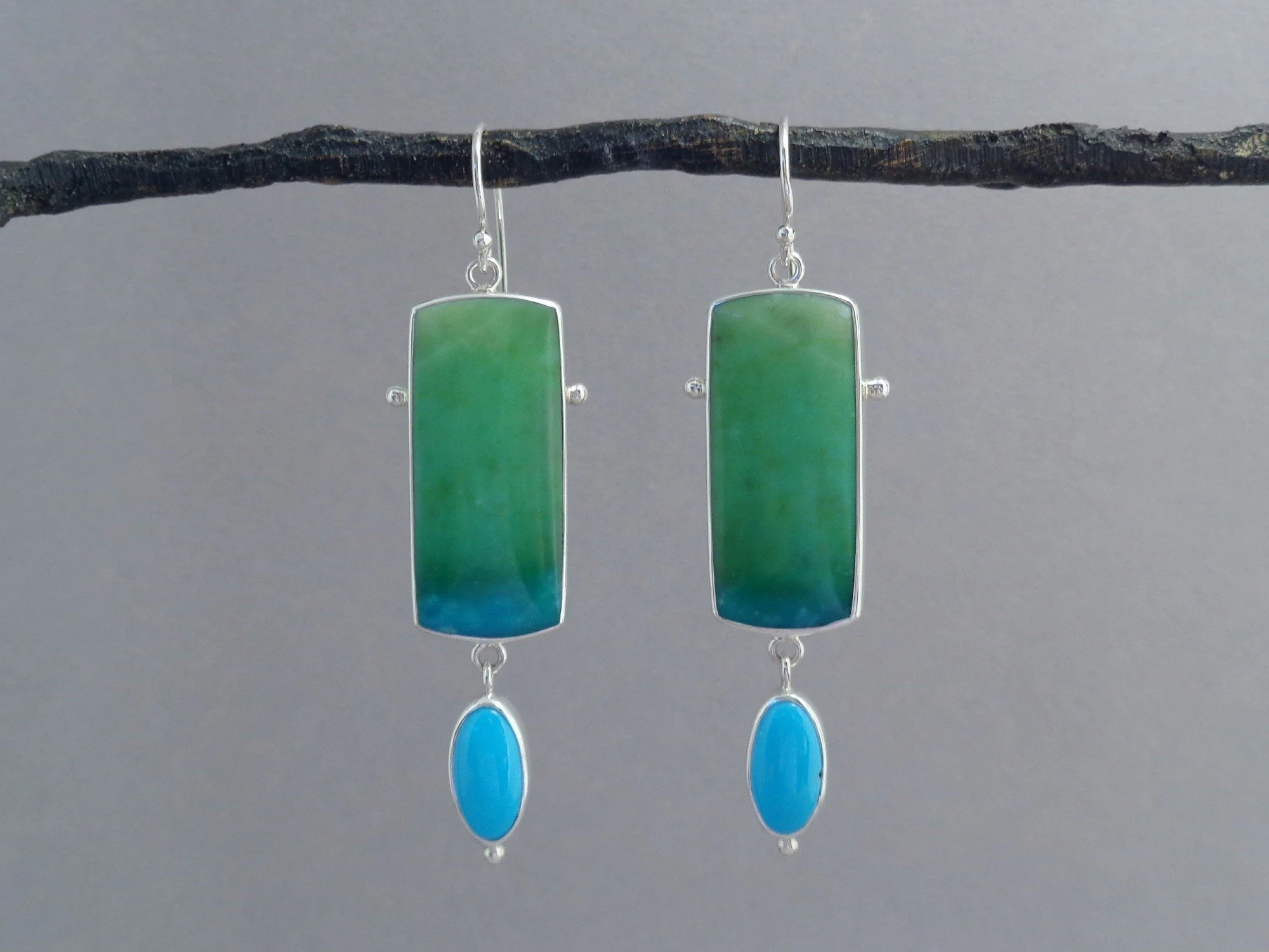 blue green opalized wood earrings x.jpg