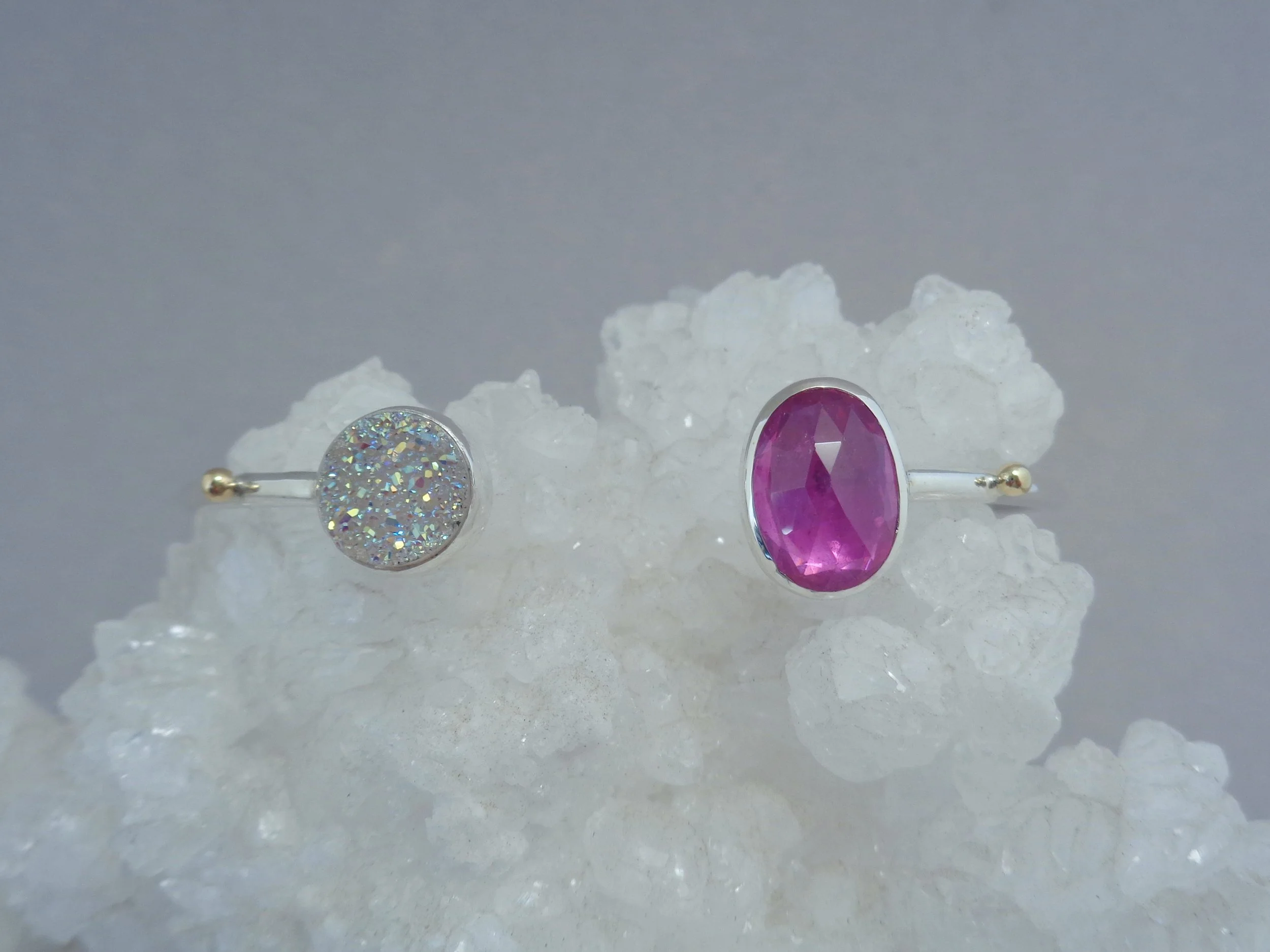 white druzy and pink ruby bracelet.jpg