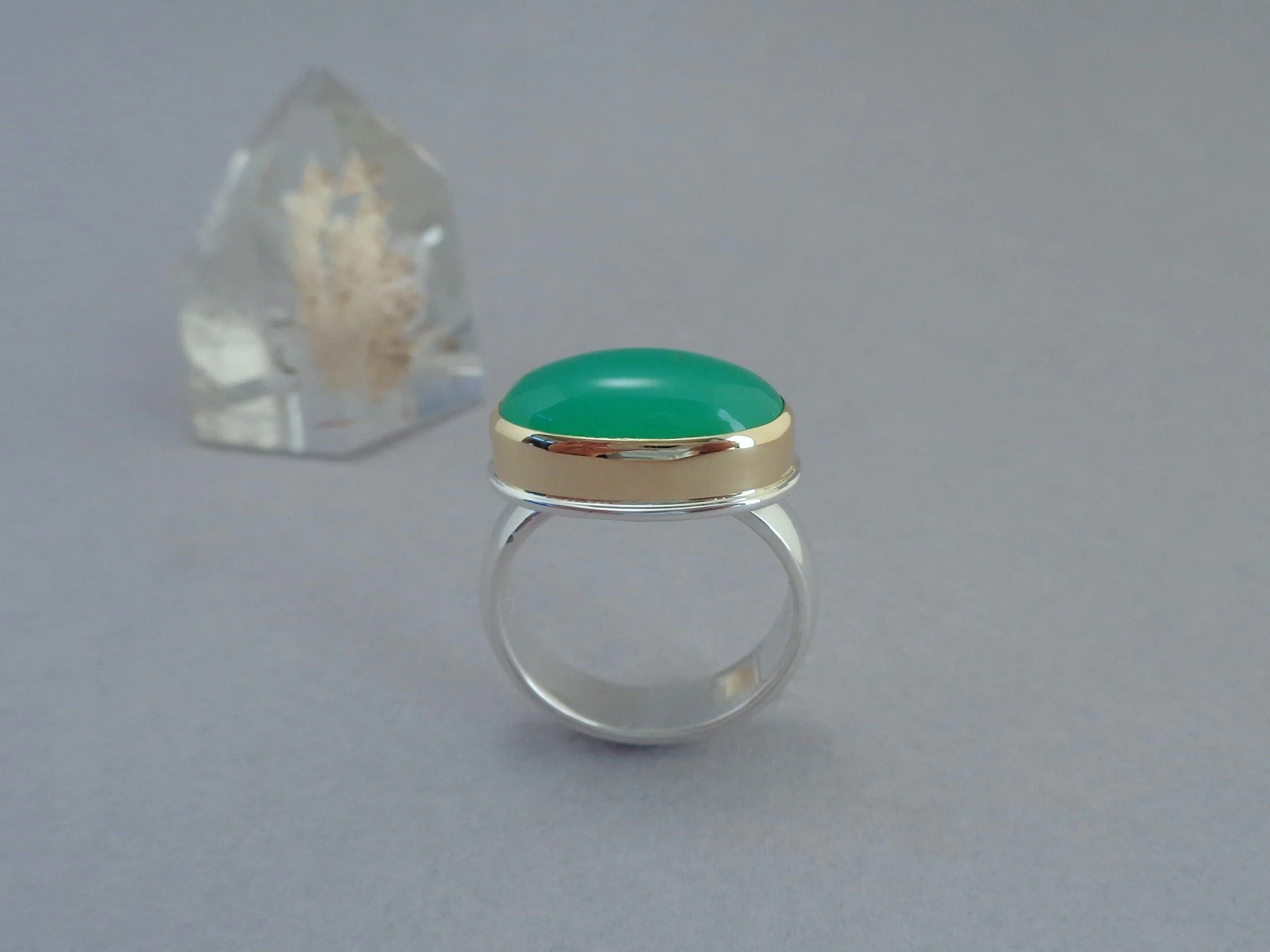 chrysoprase in gold and silver ring x.jpg