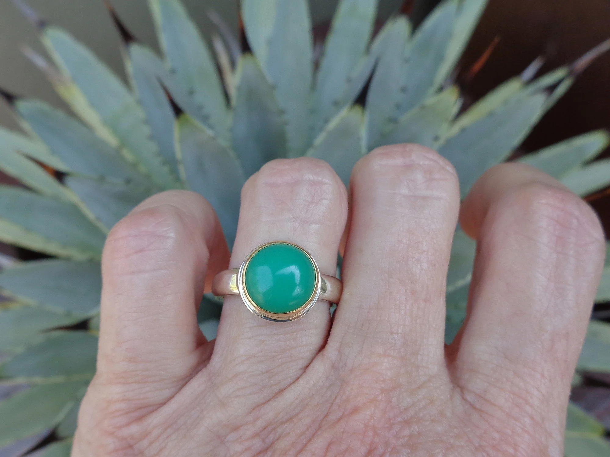 gold and silver ring with chrysoprase x.jpg