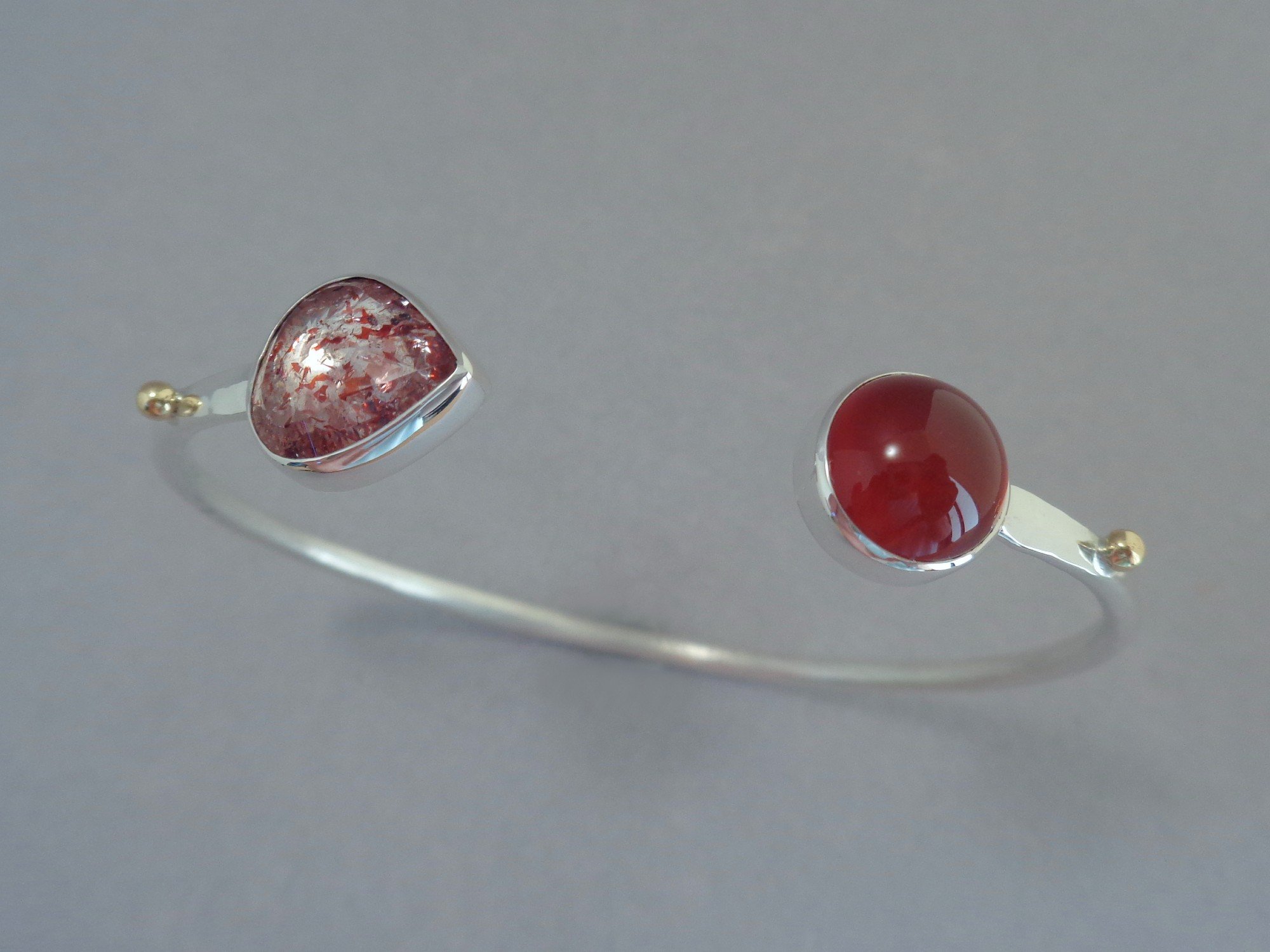 simple cuff bracelet with carnelian x.jpg