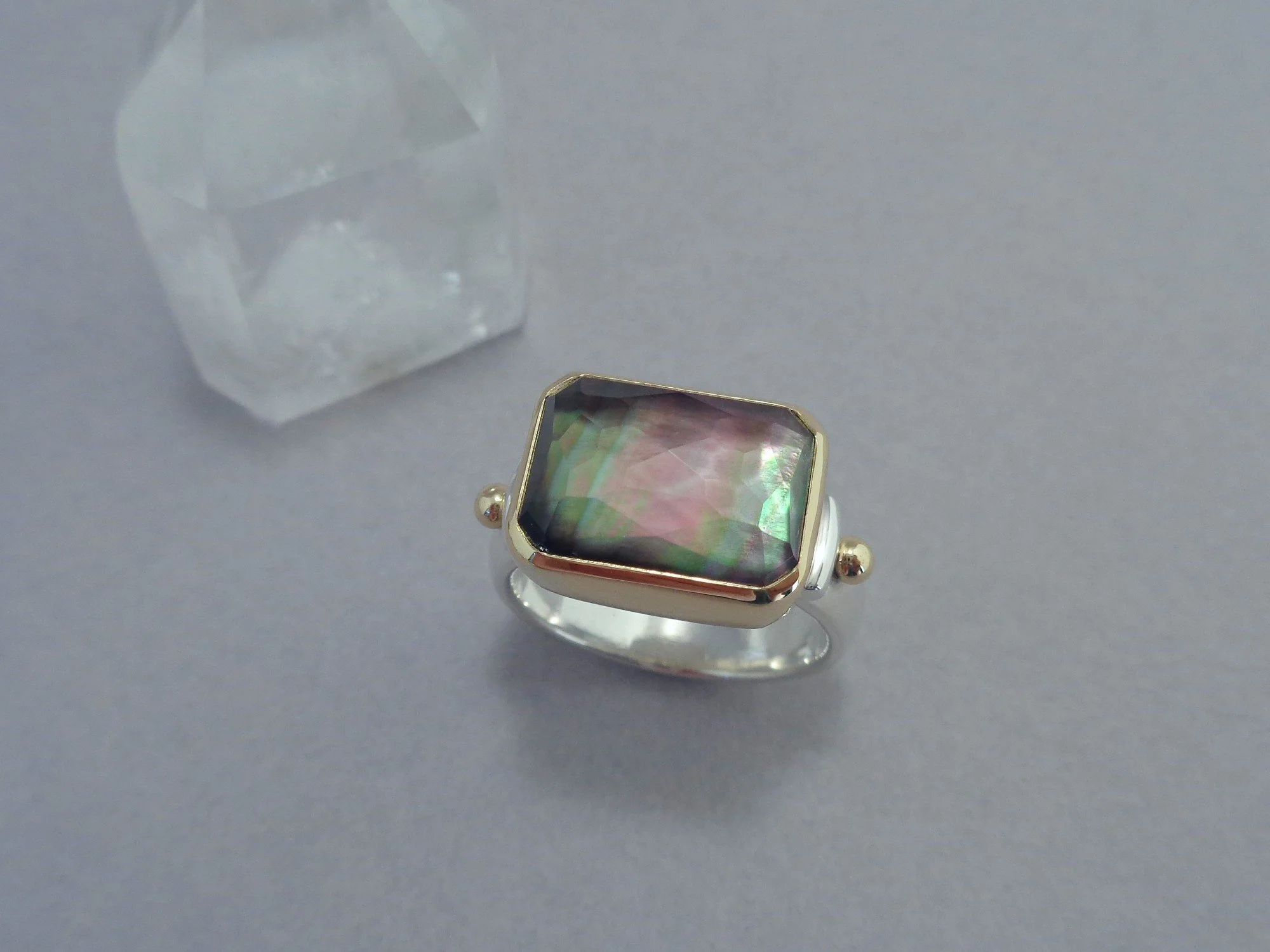 rose cut black MOP ring x.jpg