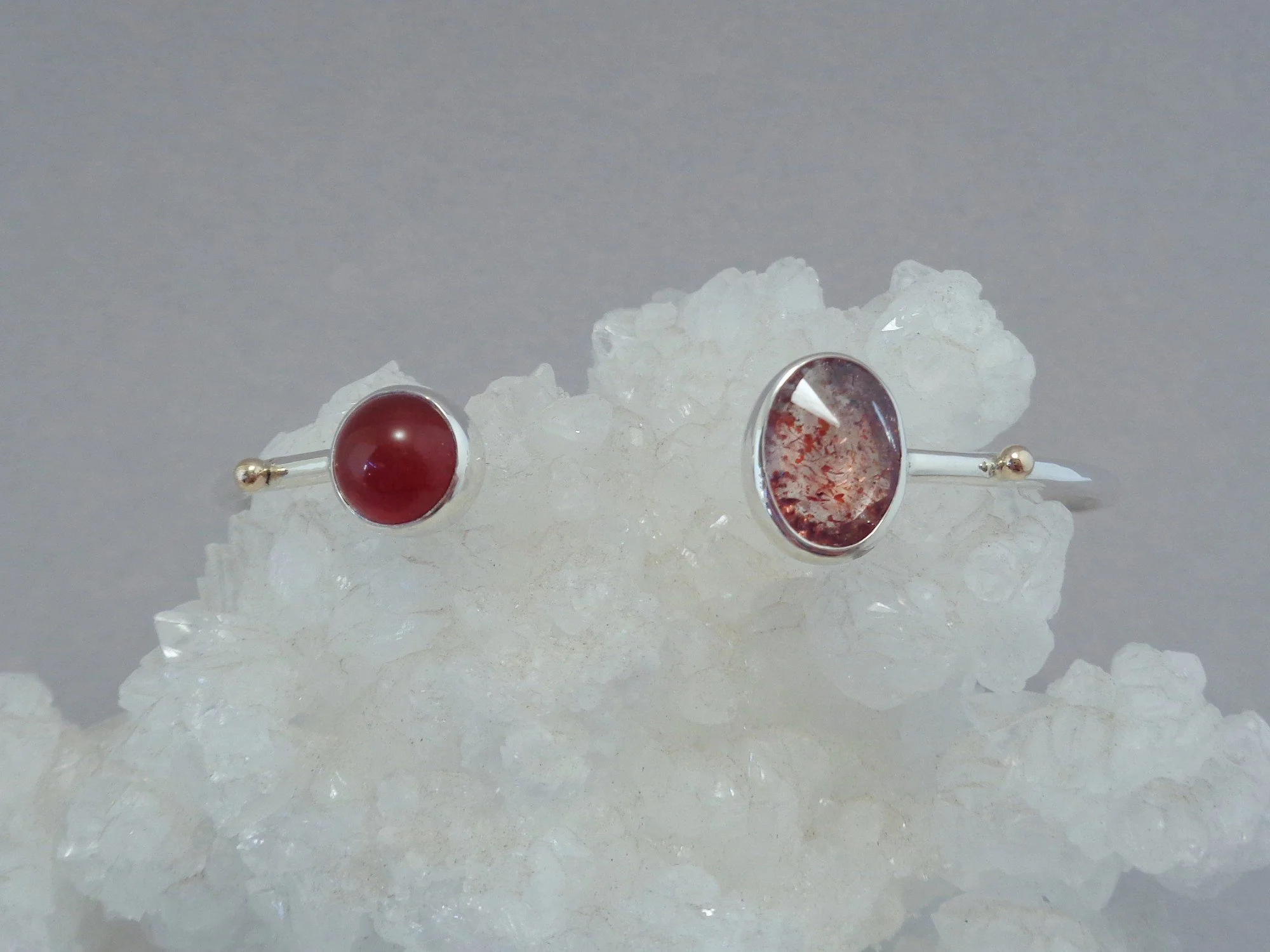 carnelian and quartz cuff bracelet x.jpg