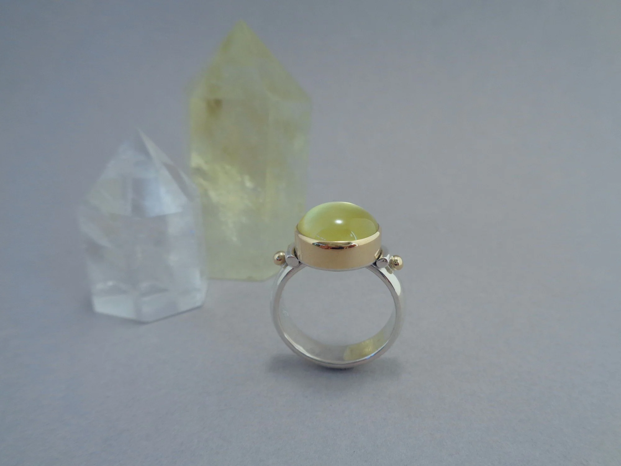 lemon quartz in gold and silver ring x.jpg