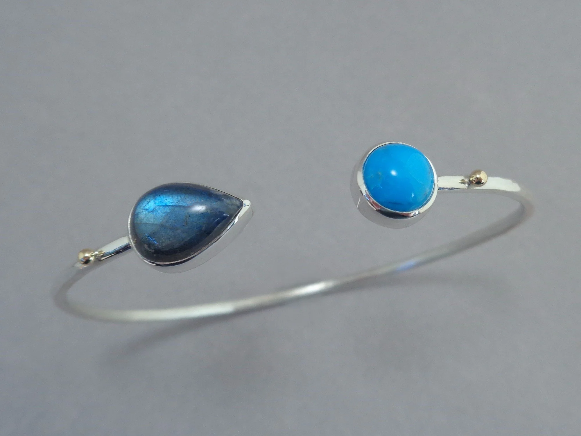 labradorite and turquoise cuff bracelet x.jpg