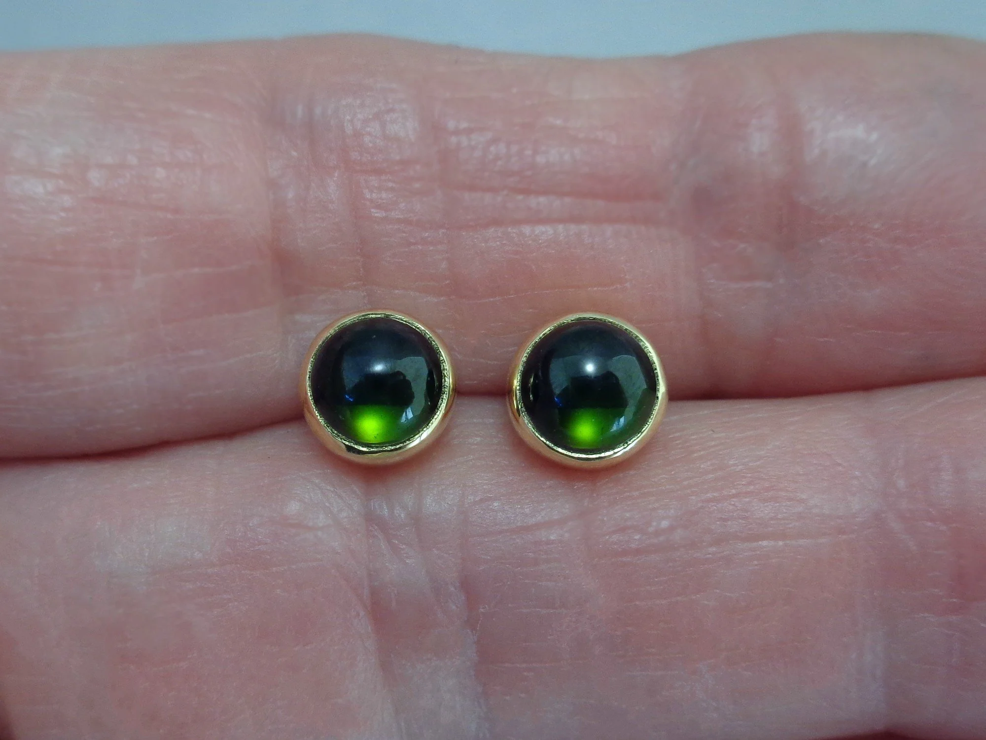 green tourmaline post earrings x.jpg