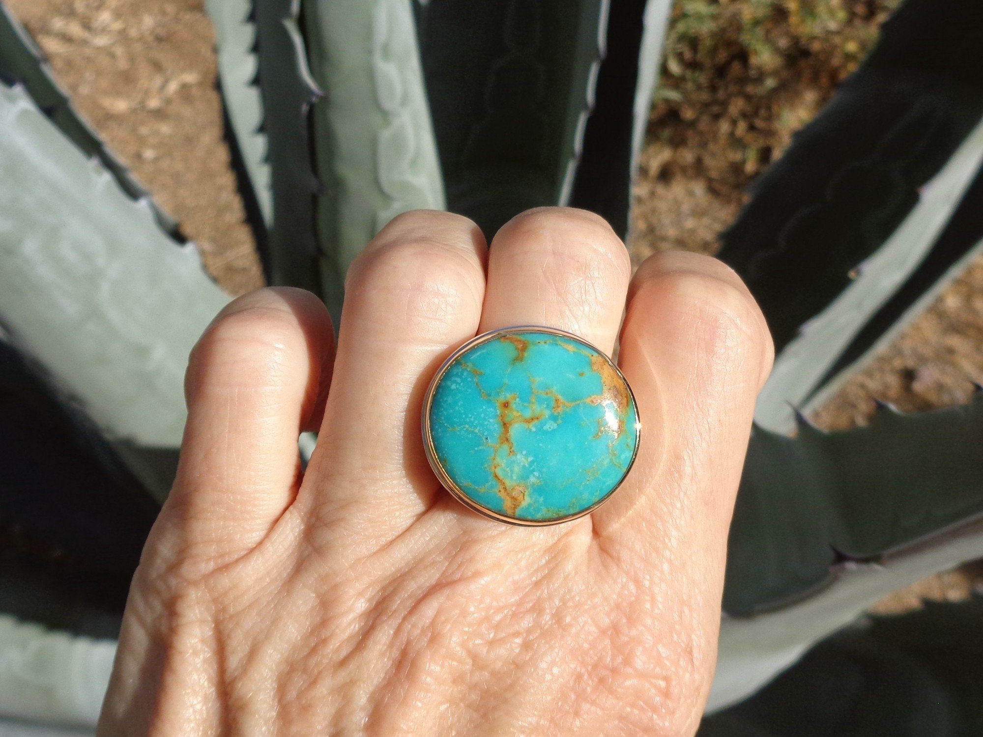 Arizona Kingman turquoise ring x.jpg