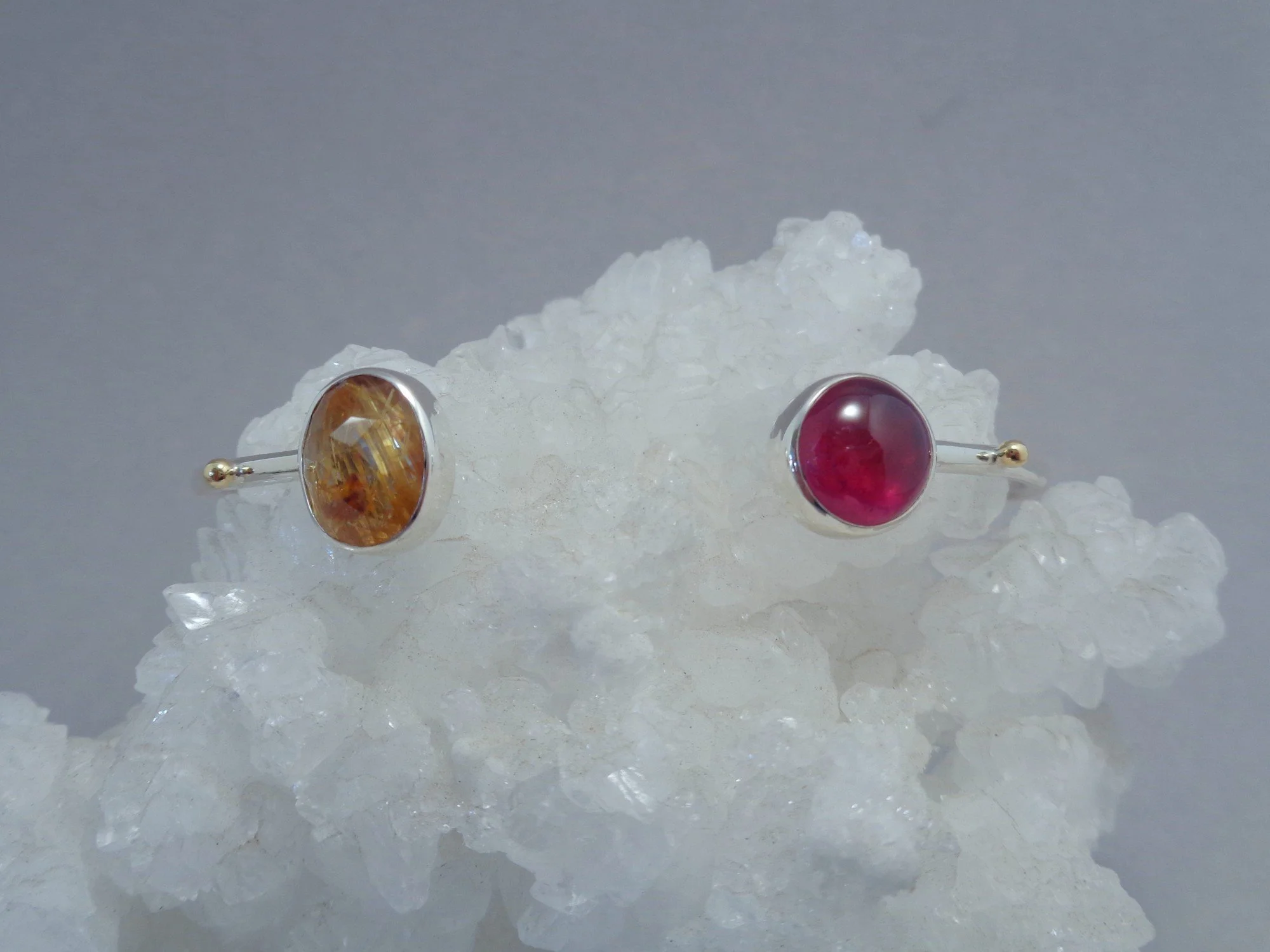 sterling cuff with ruby and rutilated quartz x.jpg