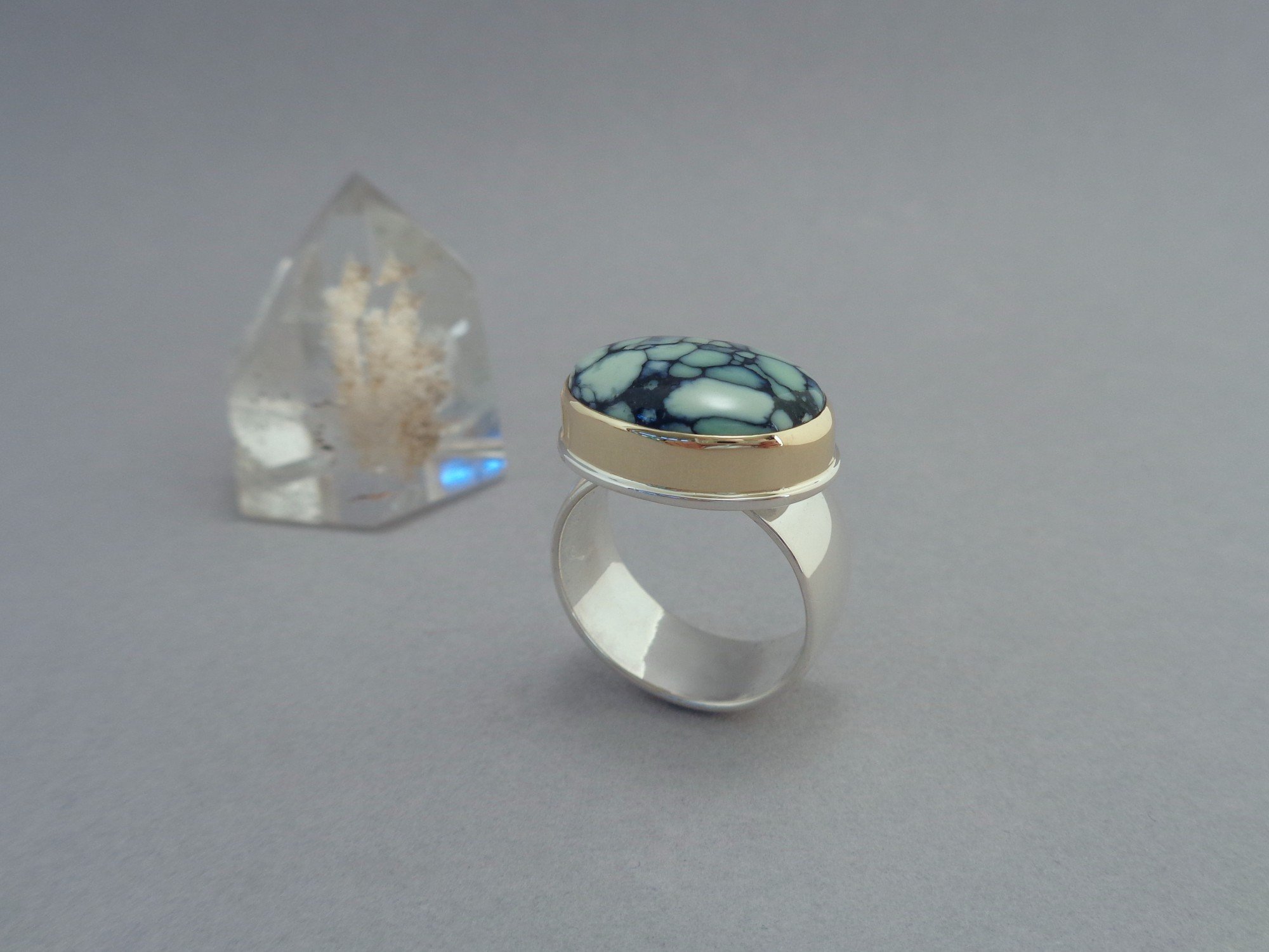 ring in gold and silver with variscite x.jpg