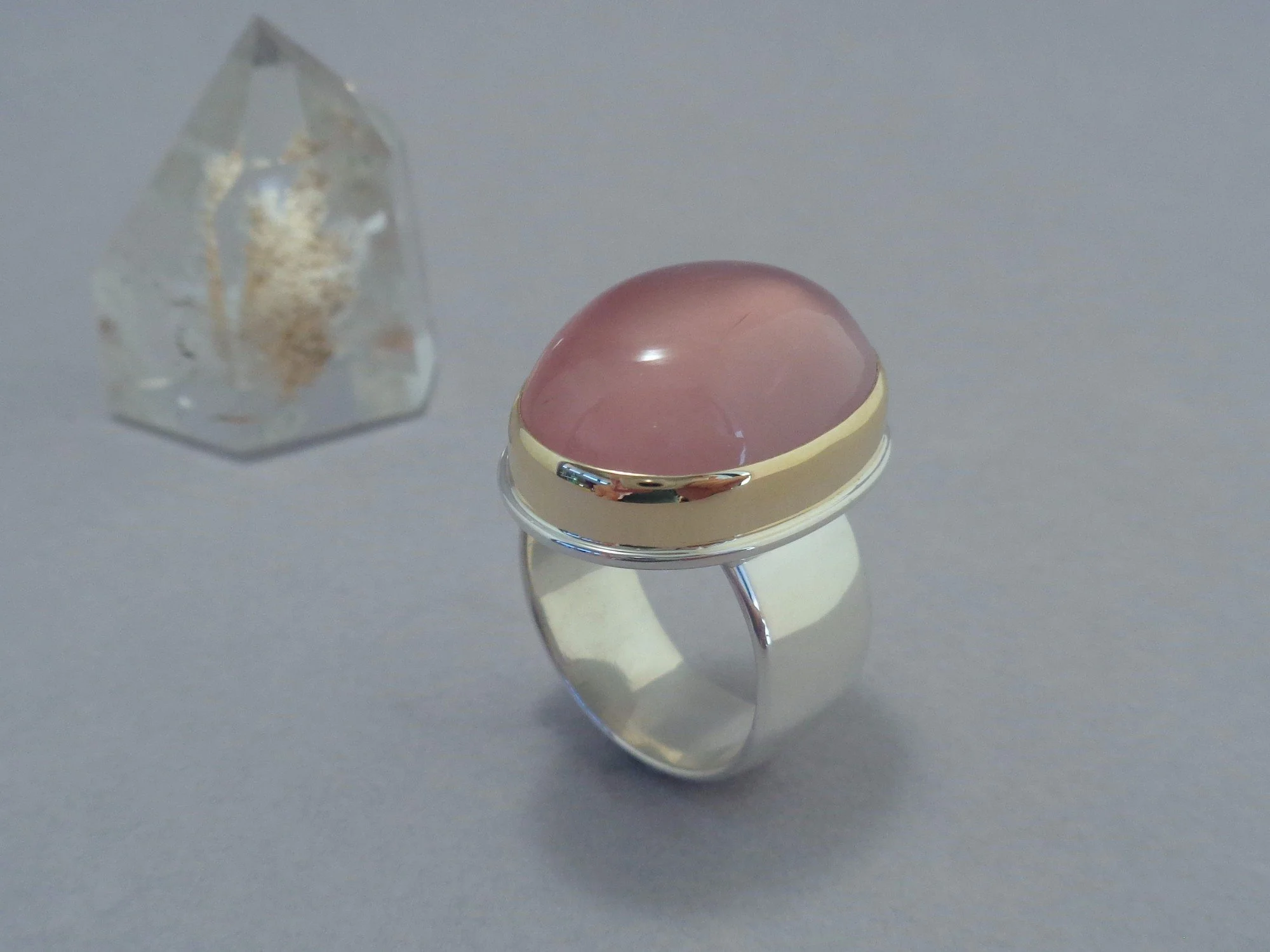 gold and silver ring with rose quartz x.jpg