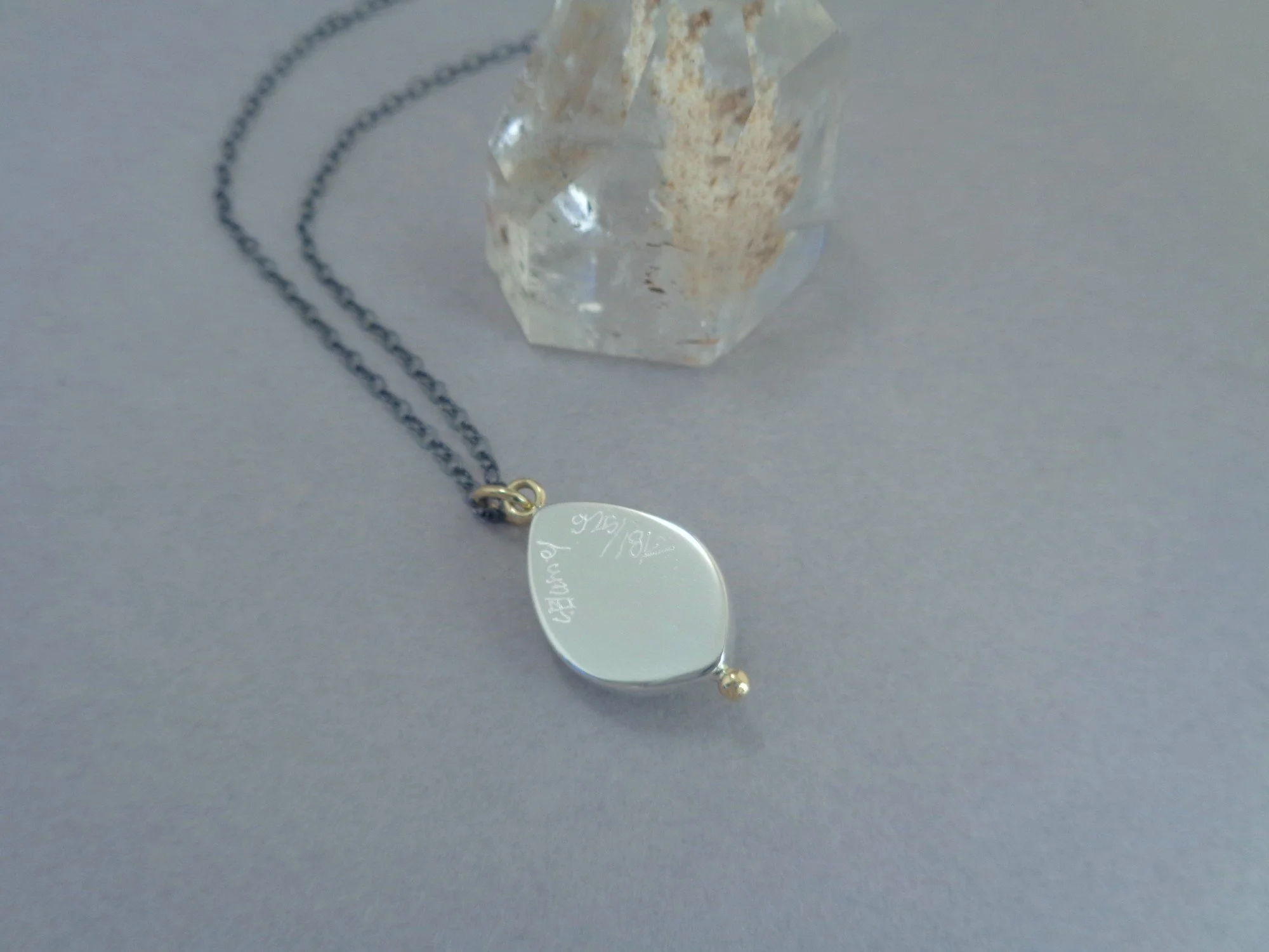 sterling and 18k gold pendant with gemstone x.jpg