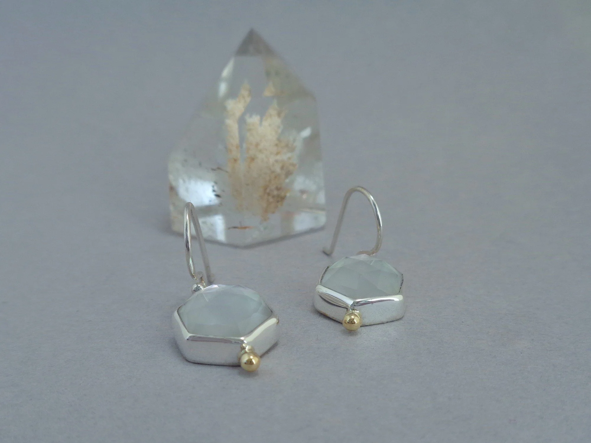 MOP earrings in sterling and 18k gold x.jpg