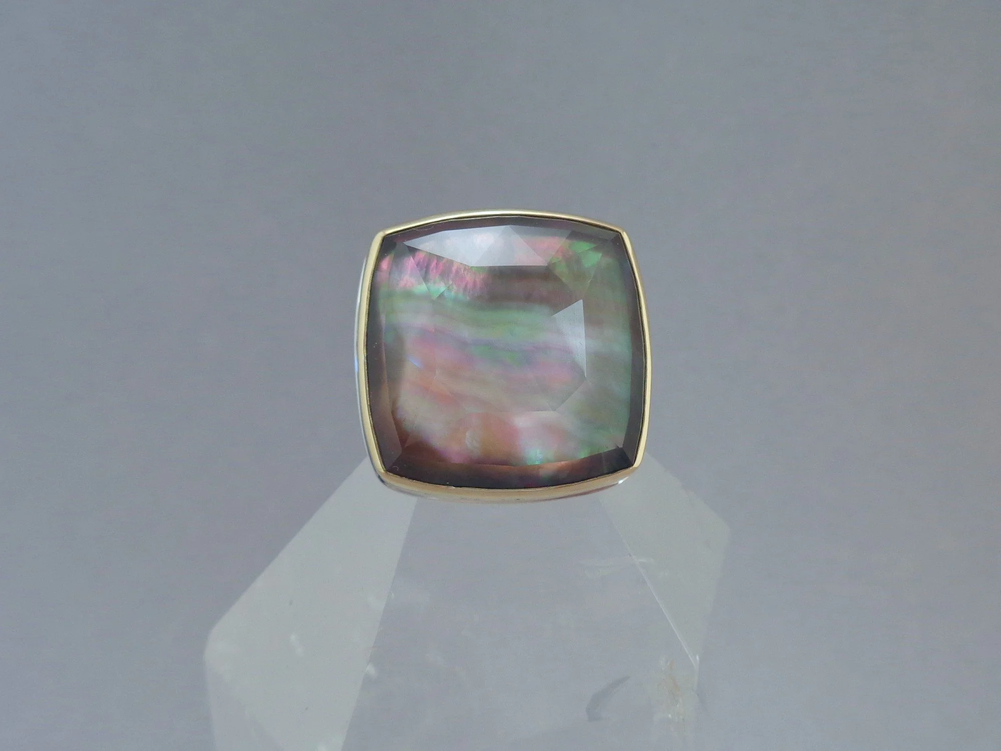 cushion cut MOP doublet ring x.jpg