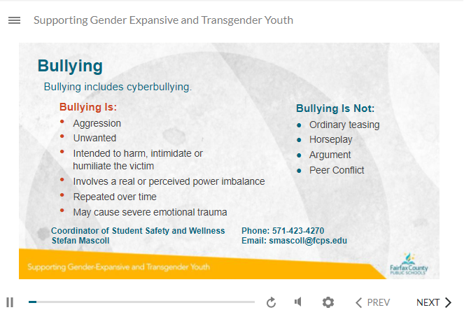 FCPS Transgender training slide 13.png