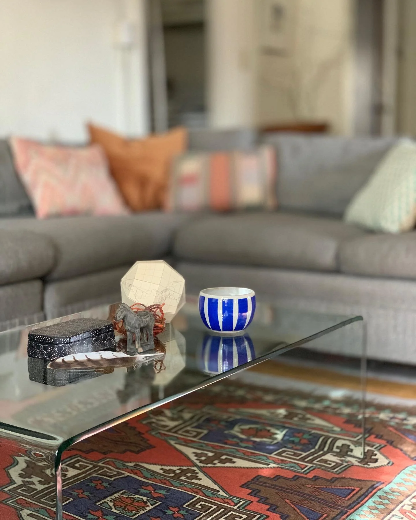 I’ll never tire of stripes -or pattern in general. But especially stripes, they are so classic and easy, like Composition no. 03 with its bright, bold cobalt.
Improvisational Compositions are now posted on studiokayleedavis.com. I’d love