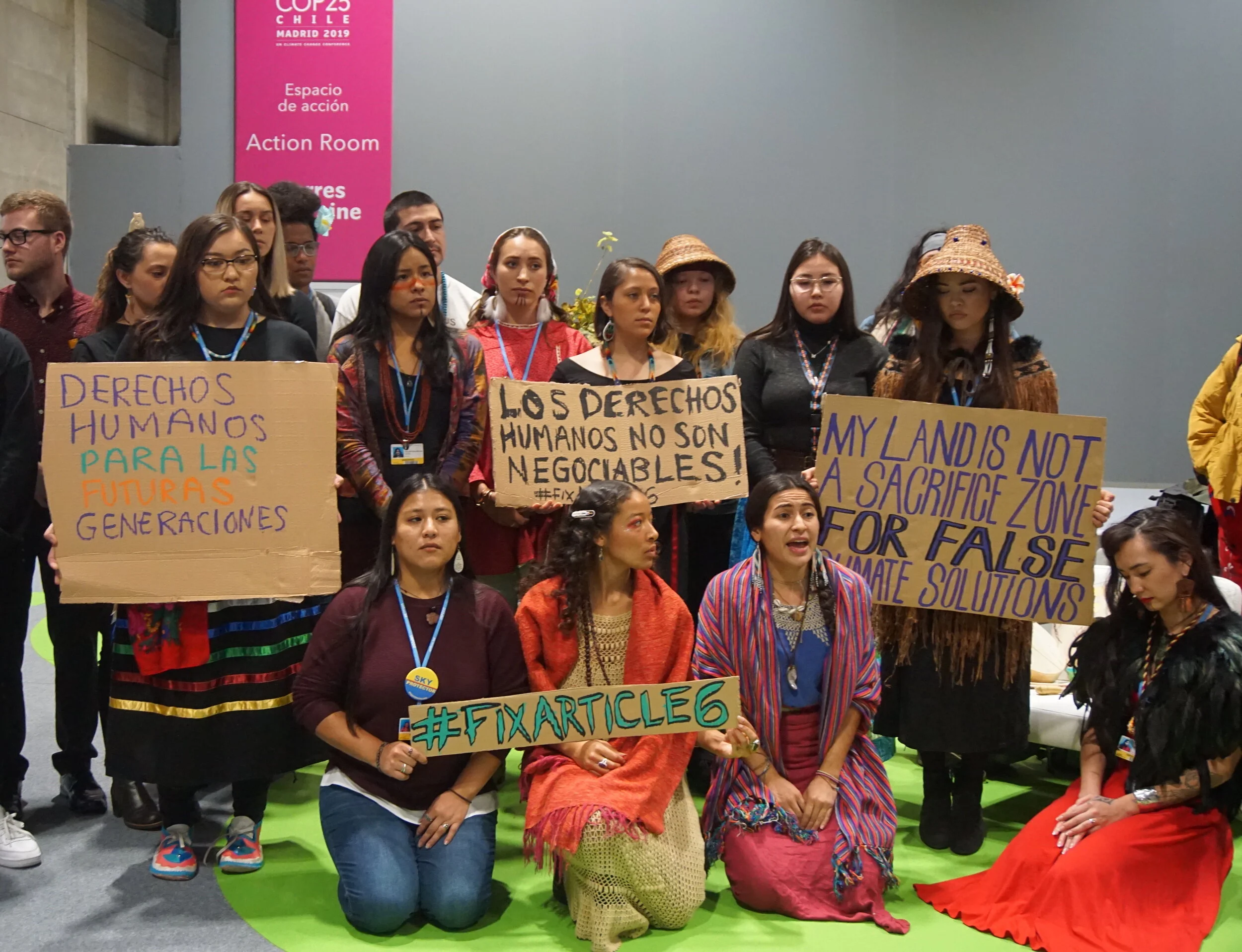 Indigenous Peoples' Human Rights Action at COP25