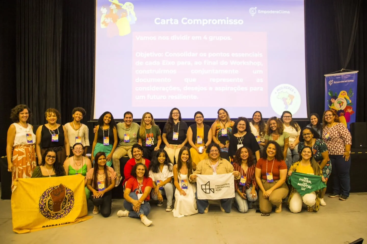 🌿✨ Bel&eacute;m pela resili&ecirc;ncia clim&aacute;tica!
O Workshop Mulheres pela Resili&ecirc;ncia Clim&aacute;tica passou primeiro por Bel&eacute;m (PA) e foi um momento de inspira&ccedil;&atilde;o e for&ccedil;a! Lideran&ccedil;as femininas se re