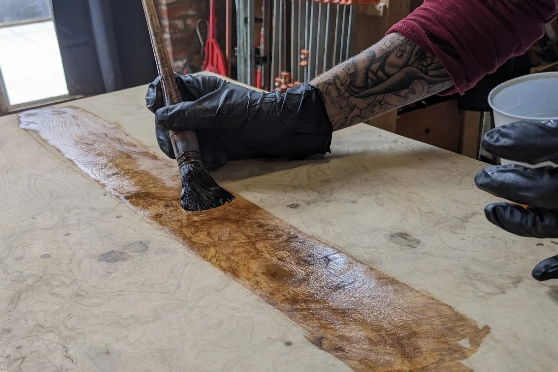 Refinishing midcentury modern furniture
