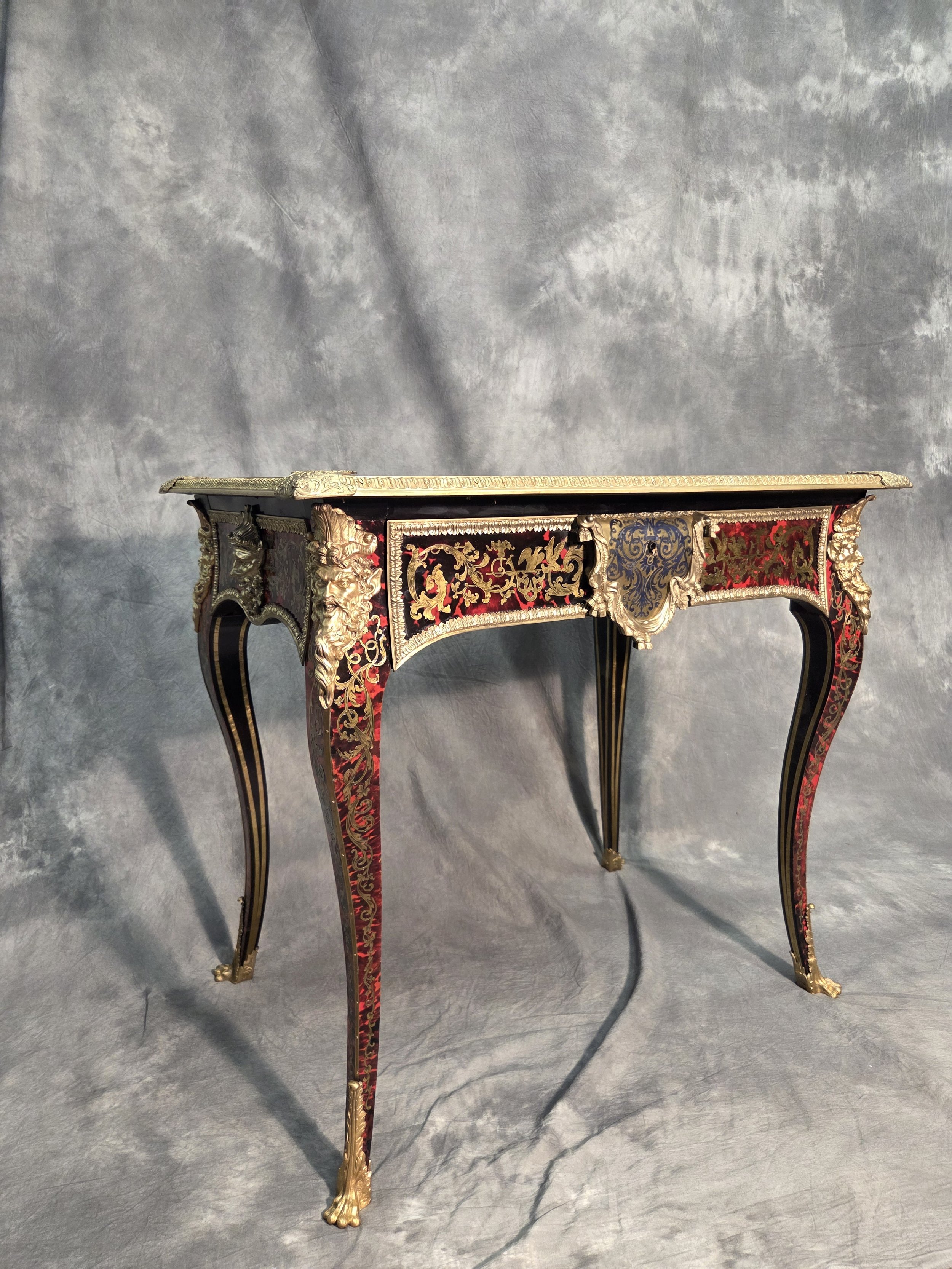 Boulle Table Shell Restoration