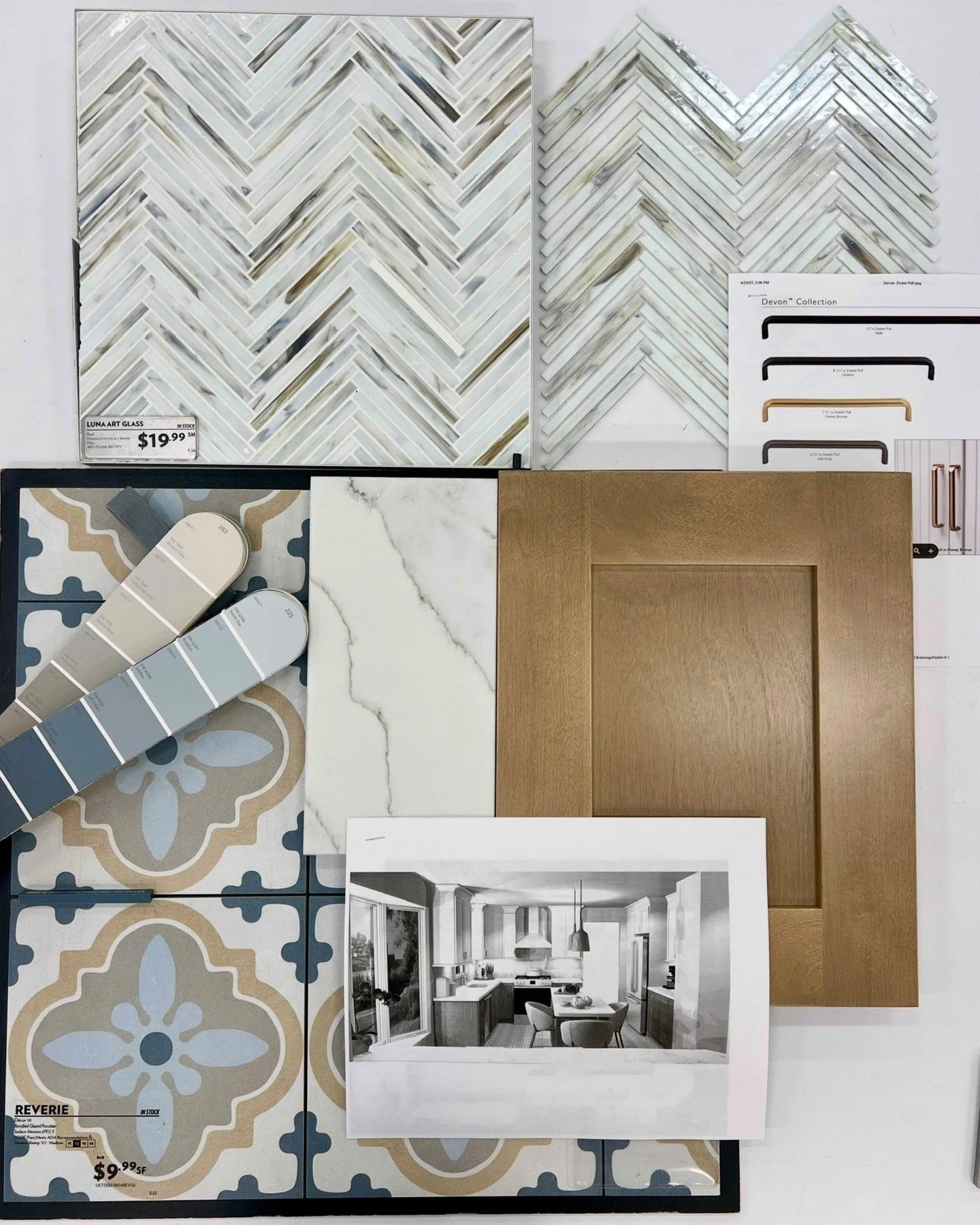 We love seeing all the materials layered together. This is where every design begins&mdash;fabric, texture, color, and pattern coming together to tell a story. Watching it all come to life is one of our favorite parts of the process. ✨

Ready to brin
