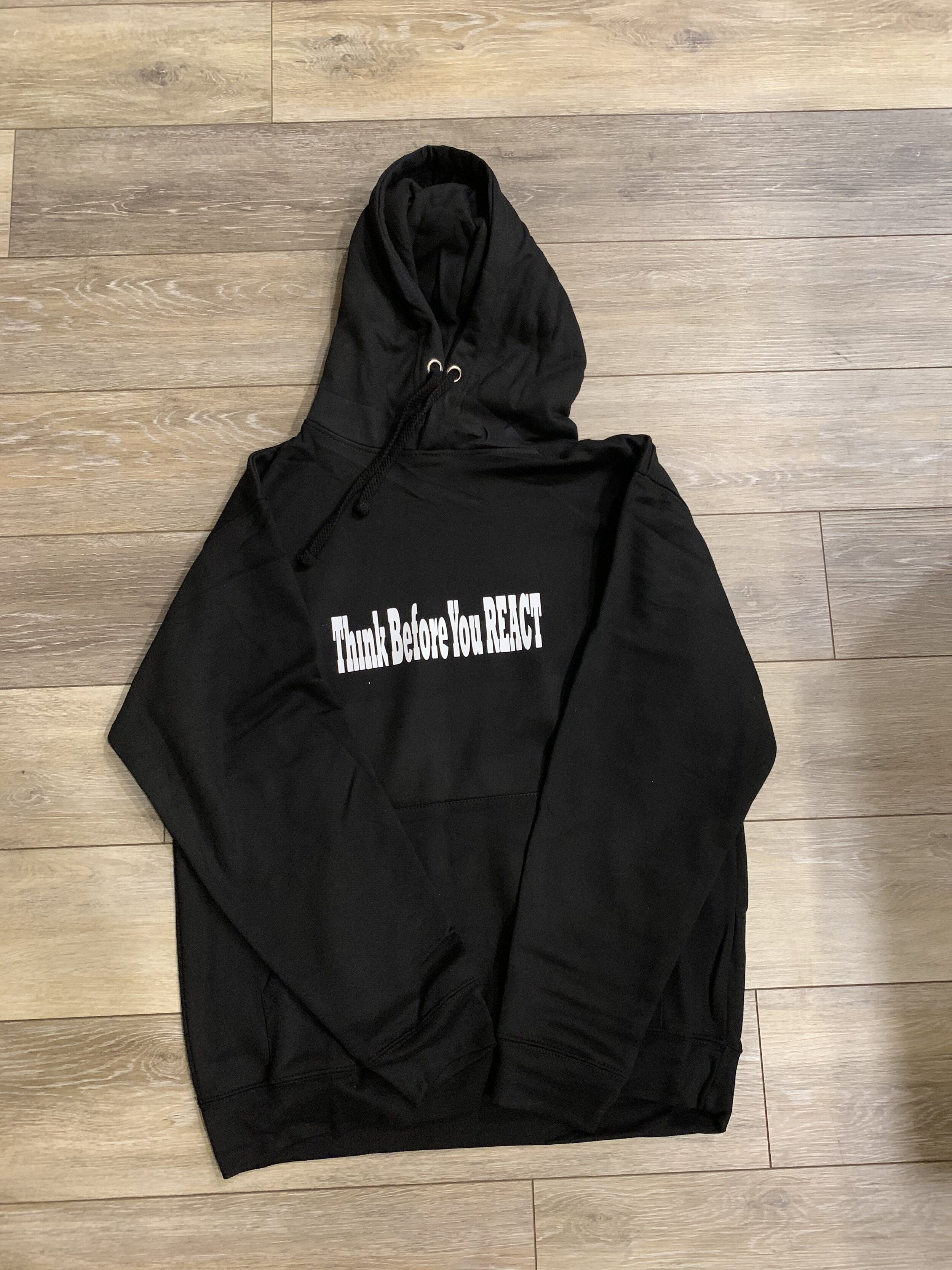 Think Before You REACT (Black)