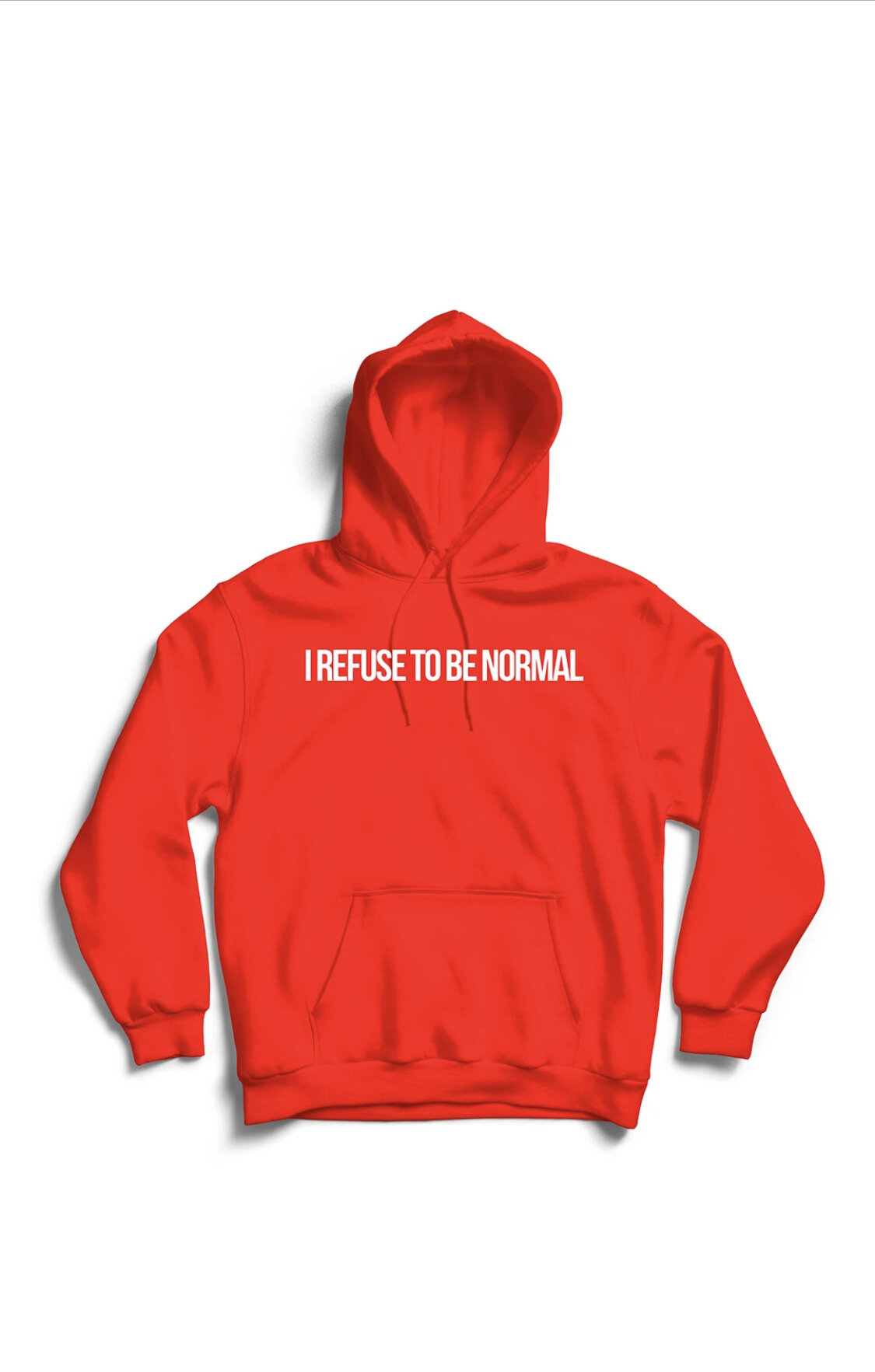 I Refuse To Be Normal (Red)