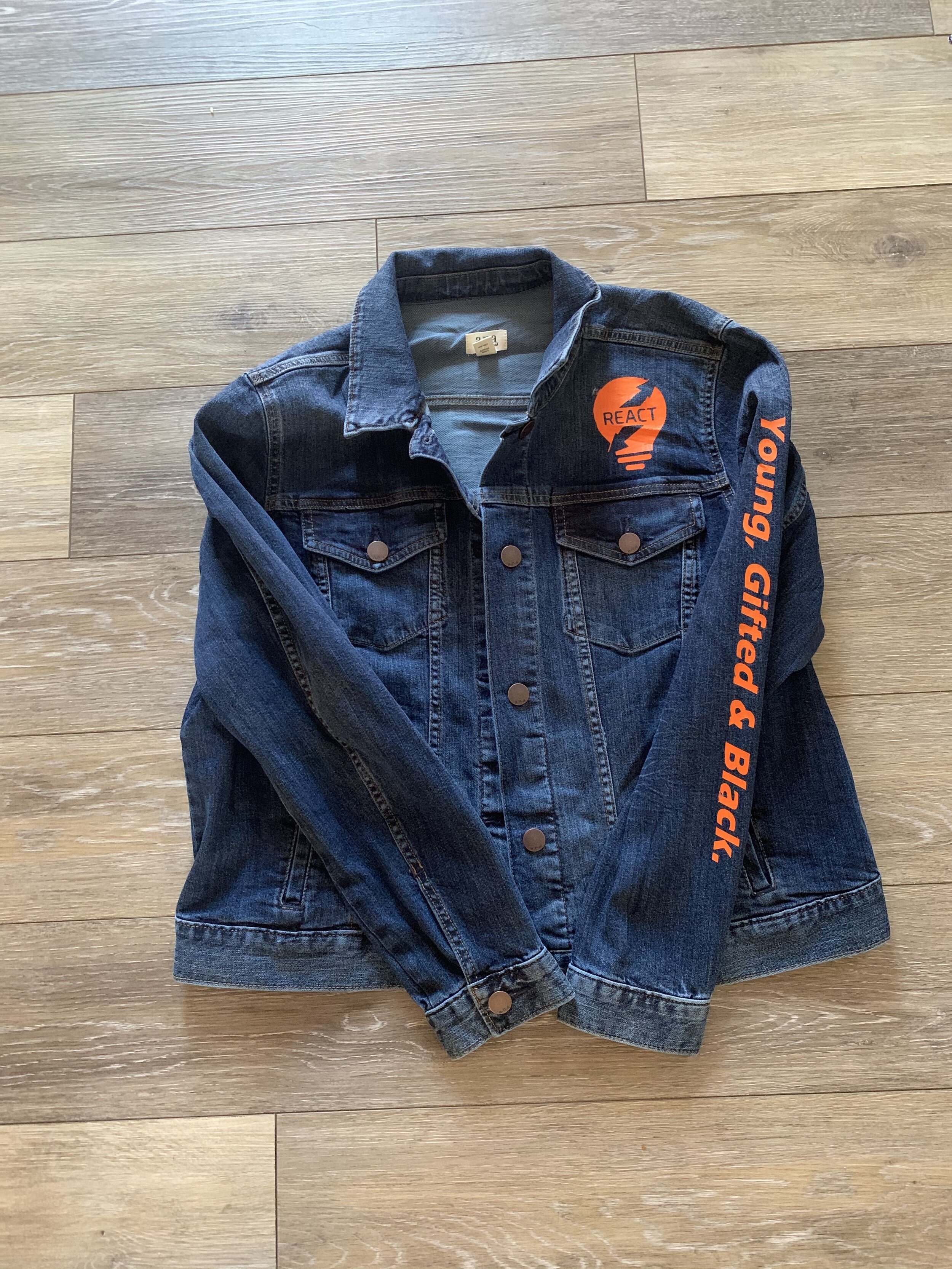 Young, Gifted & Black Denim Jacket