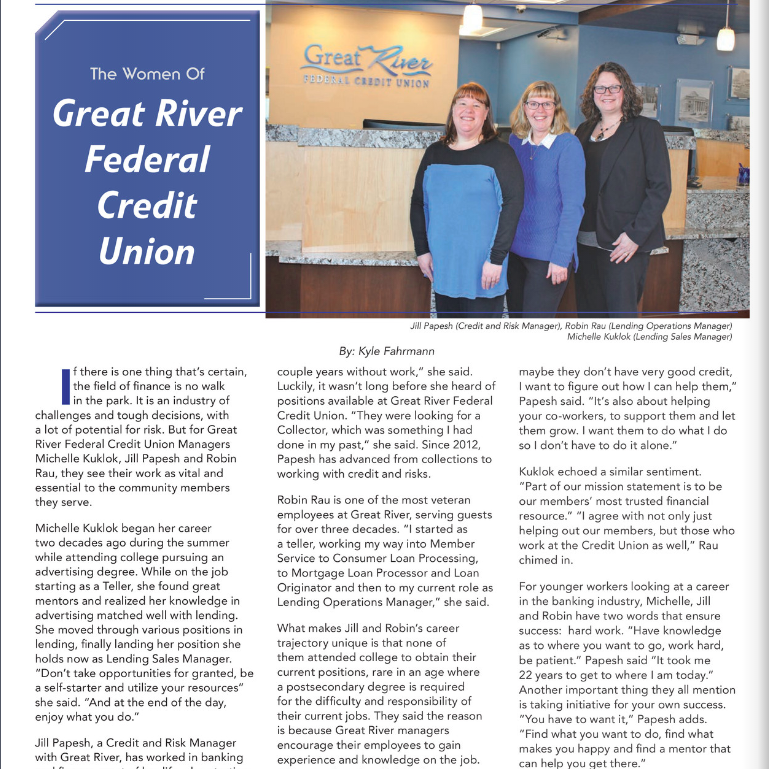 Great River Federal Credit Union Feature