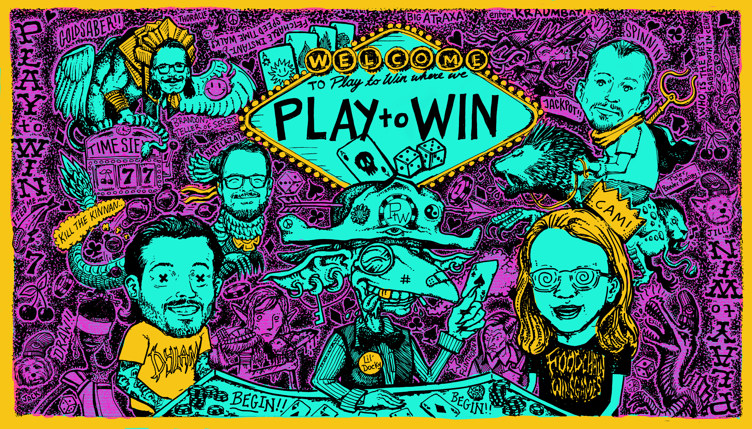 FULL COLOR cEDH CASINO Playmat