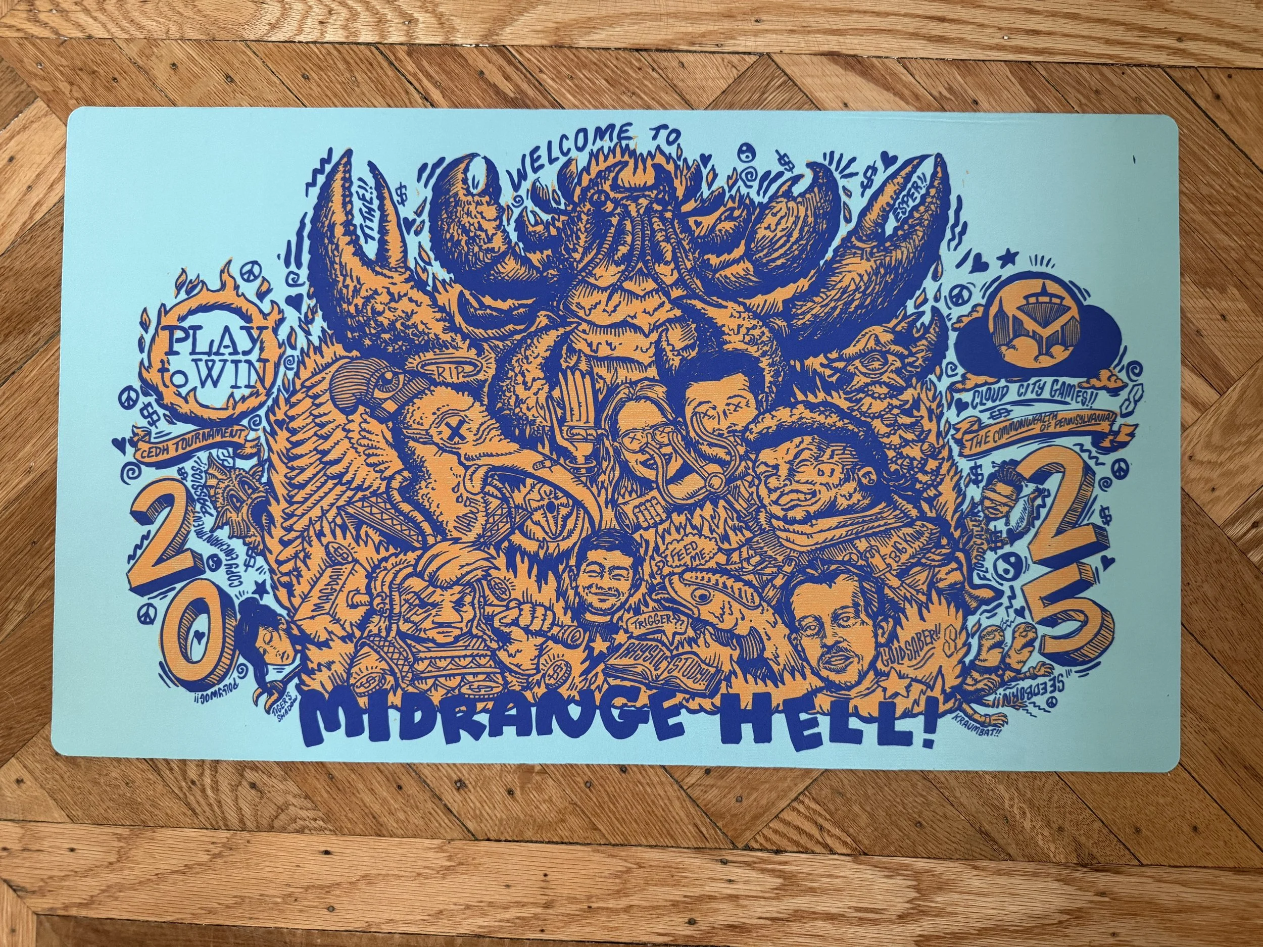 MIDRANGE HELL Playmat