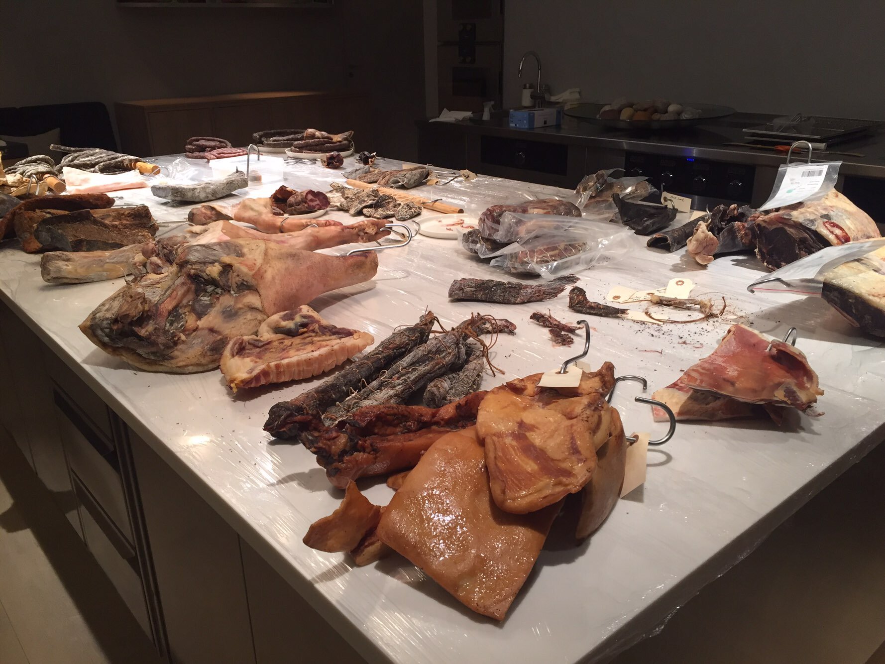 Thanos's charcuterie collection